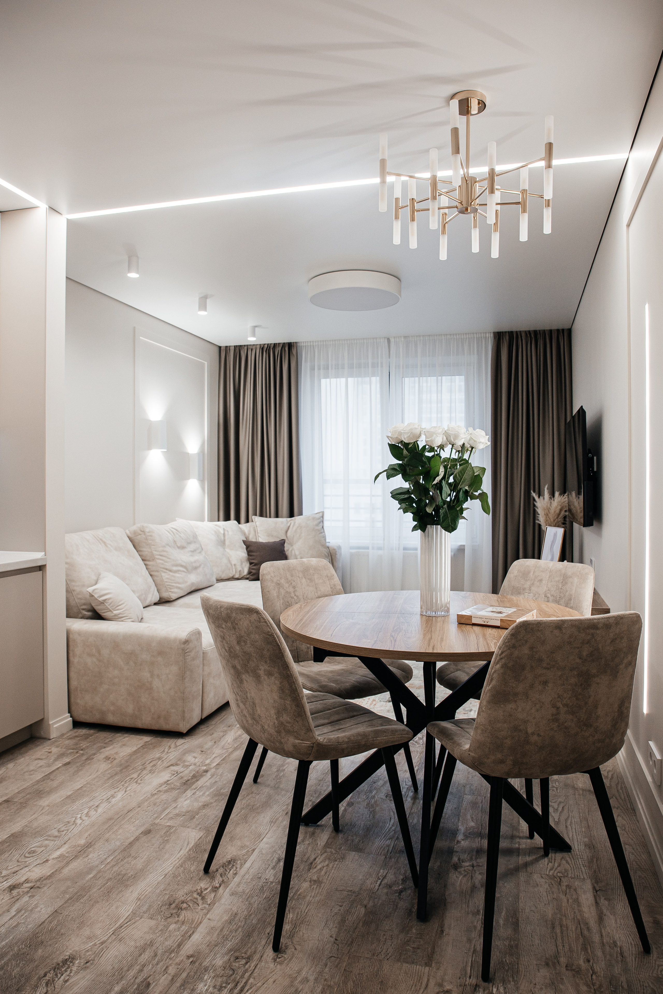 Квартира в портфолио дизайнеру. Фотограф Денис Лесковский (Тюмень)