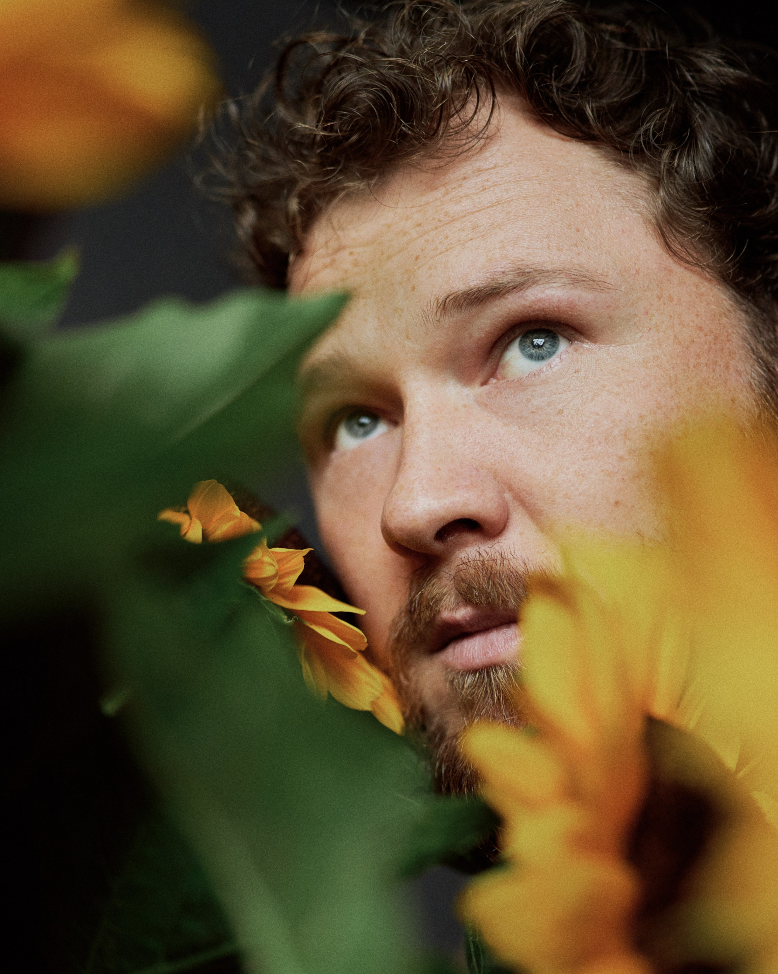 креативная мужская фотосессия