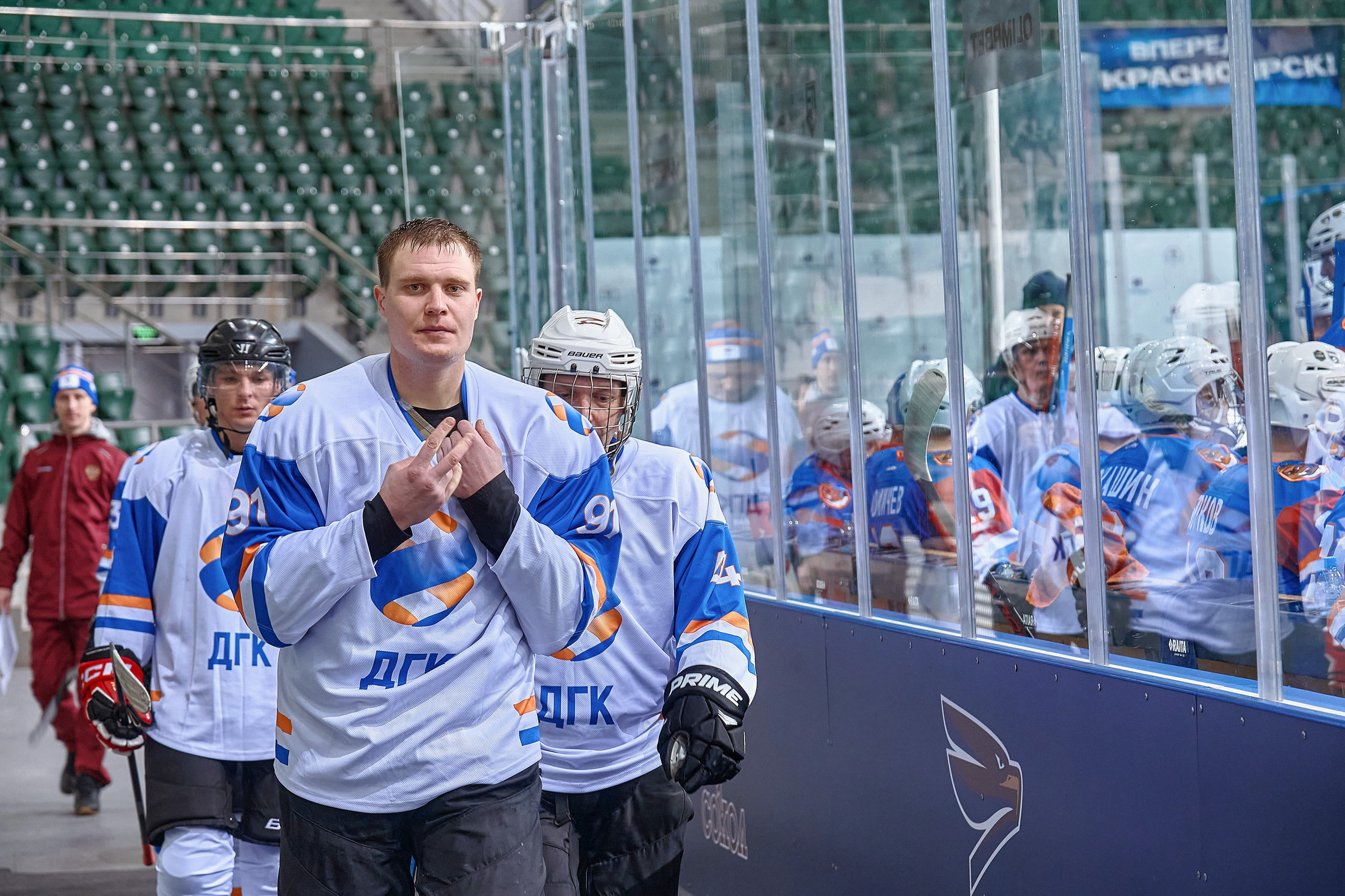 Платинум Арена — Хоккей — РусГидро. Фотограф Яковлев Роман — Красноярск