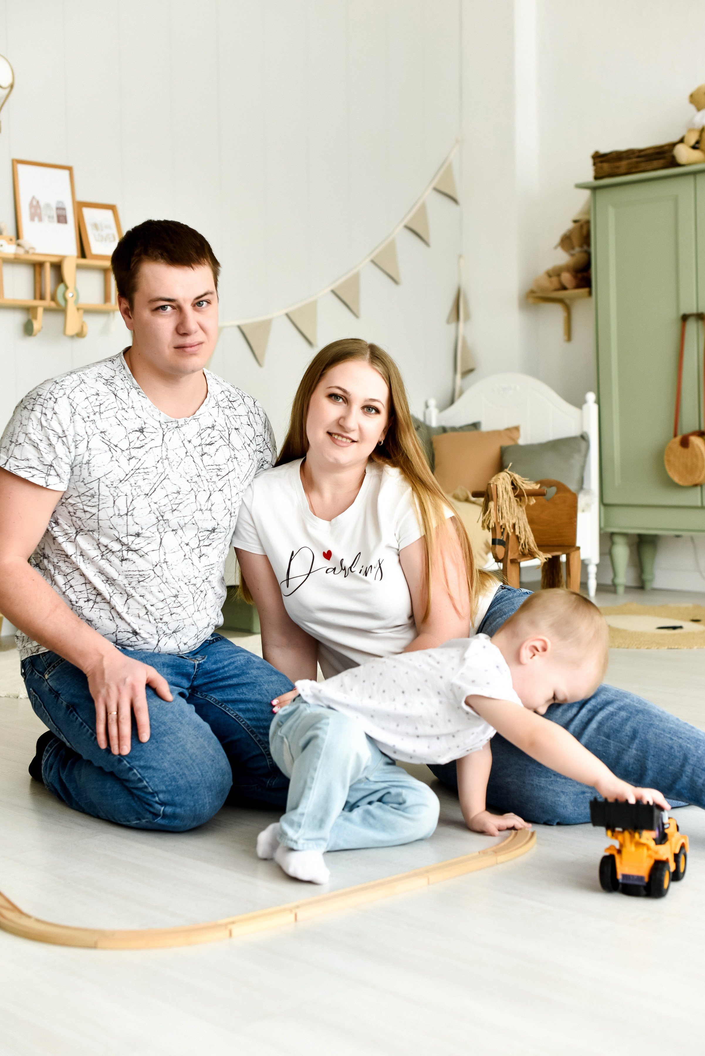 Семья Анечки, Сергея и Вовочки