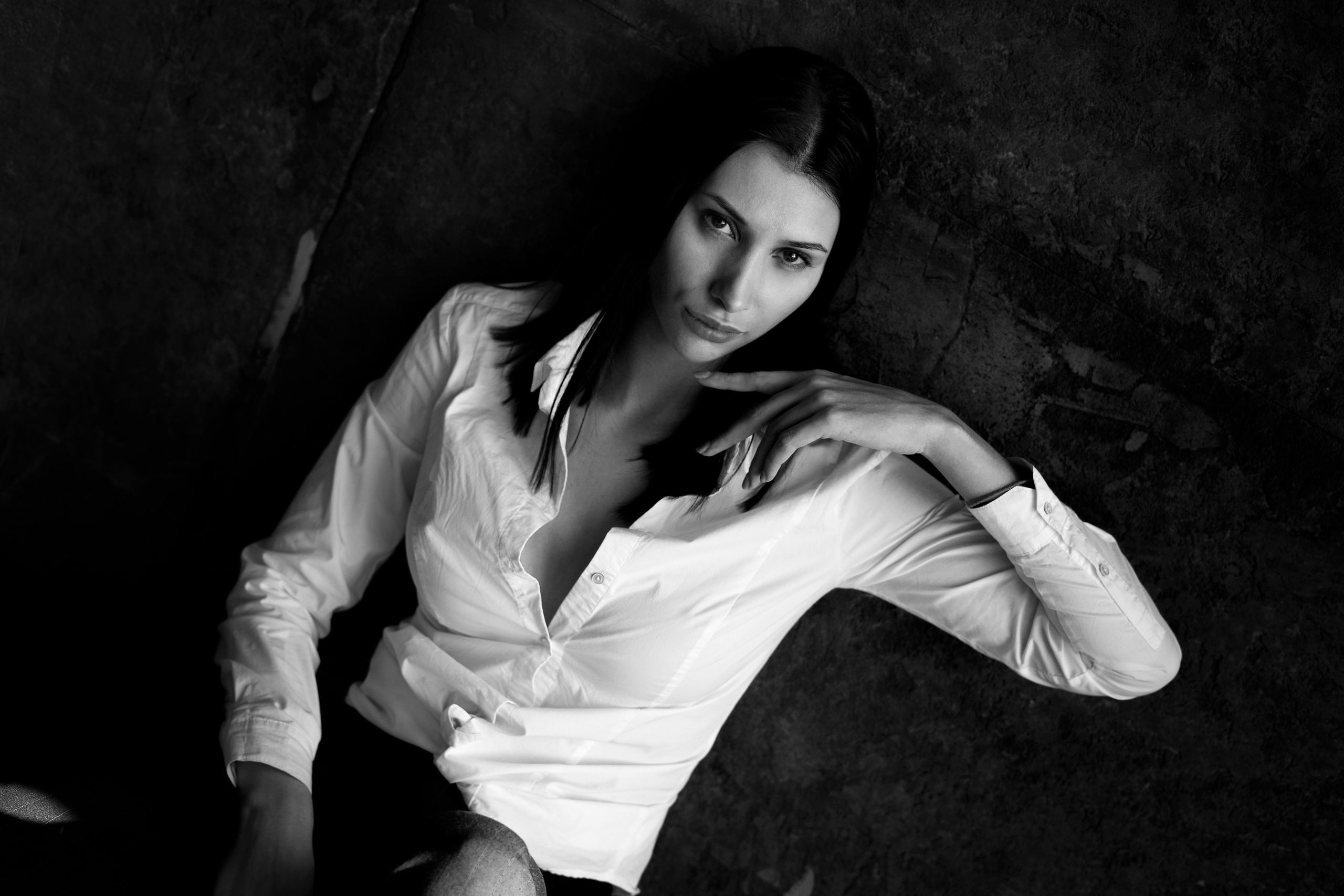 Ч/б портрет