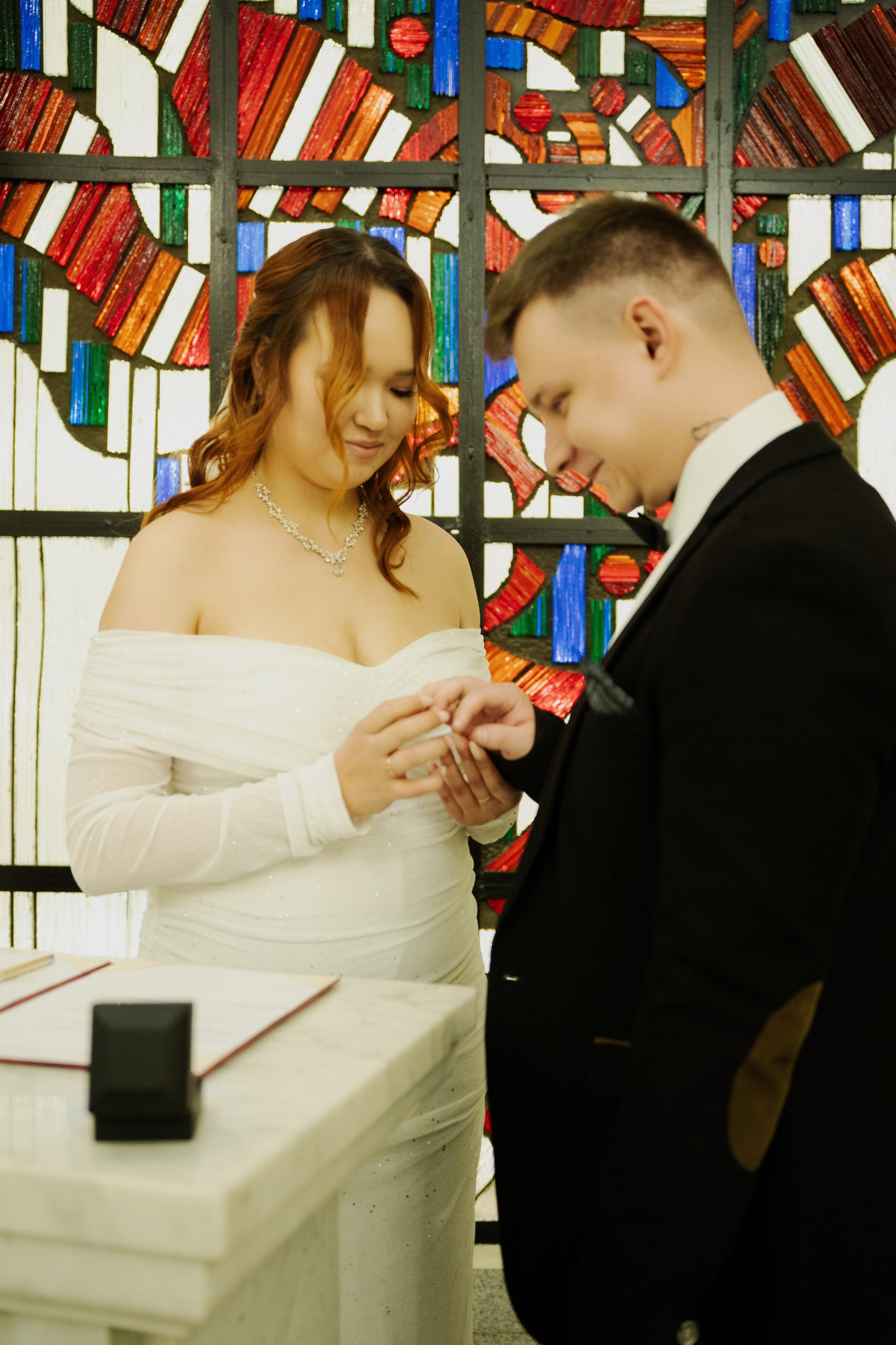 Роспись в загсе