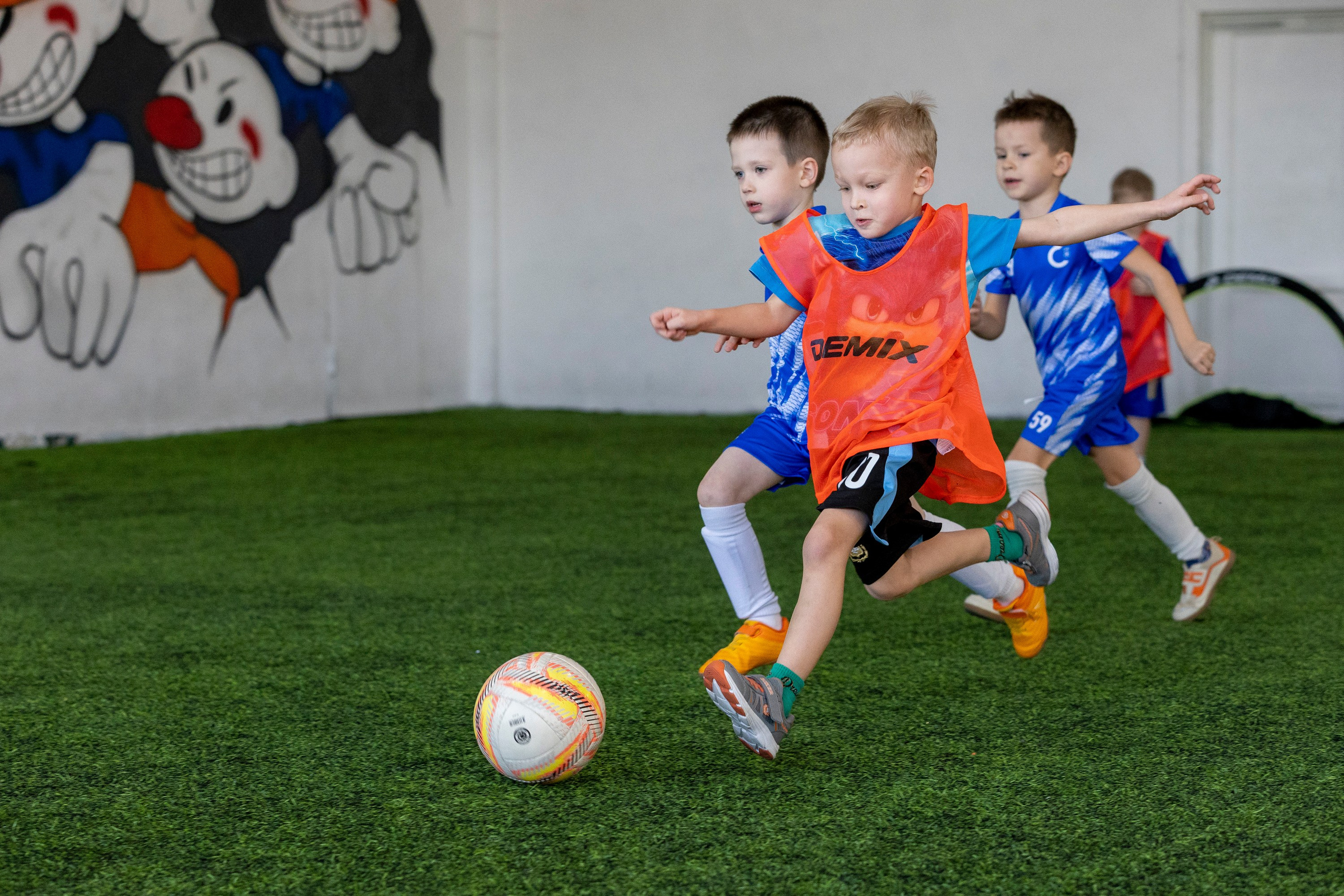 Детский футбол. Спортивный и репортажный фотограф в Екатеринбурге Пустовая Аделя