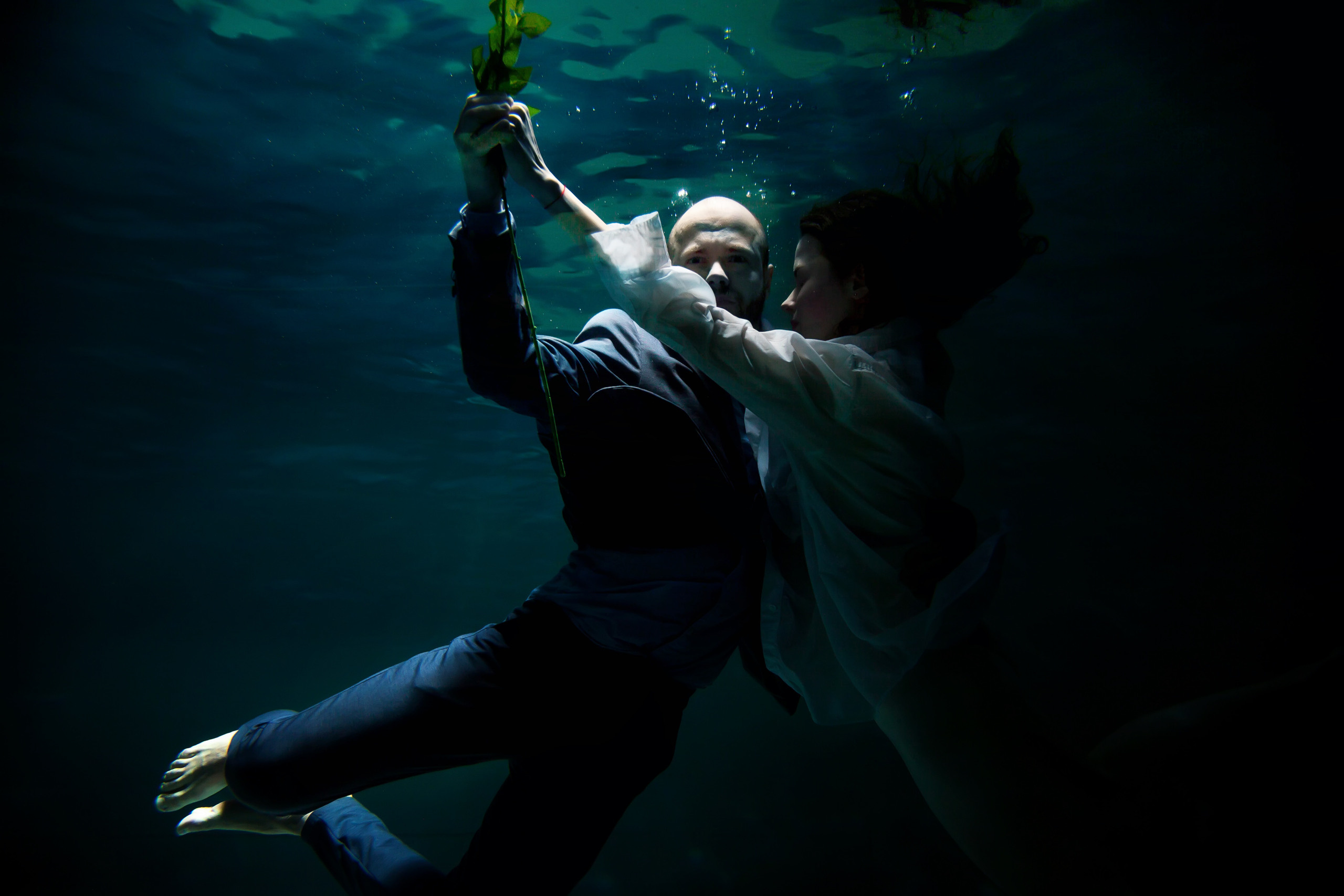 Project UNDERWATER. AGarte: photo and video shooting in St. Petersburg and Moscow