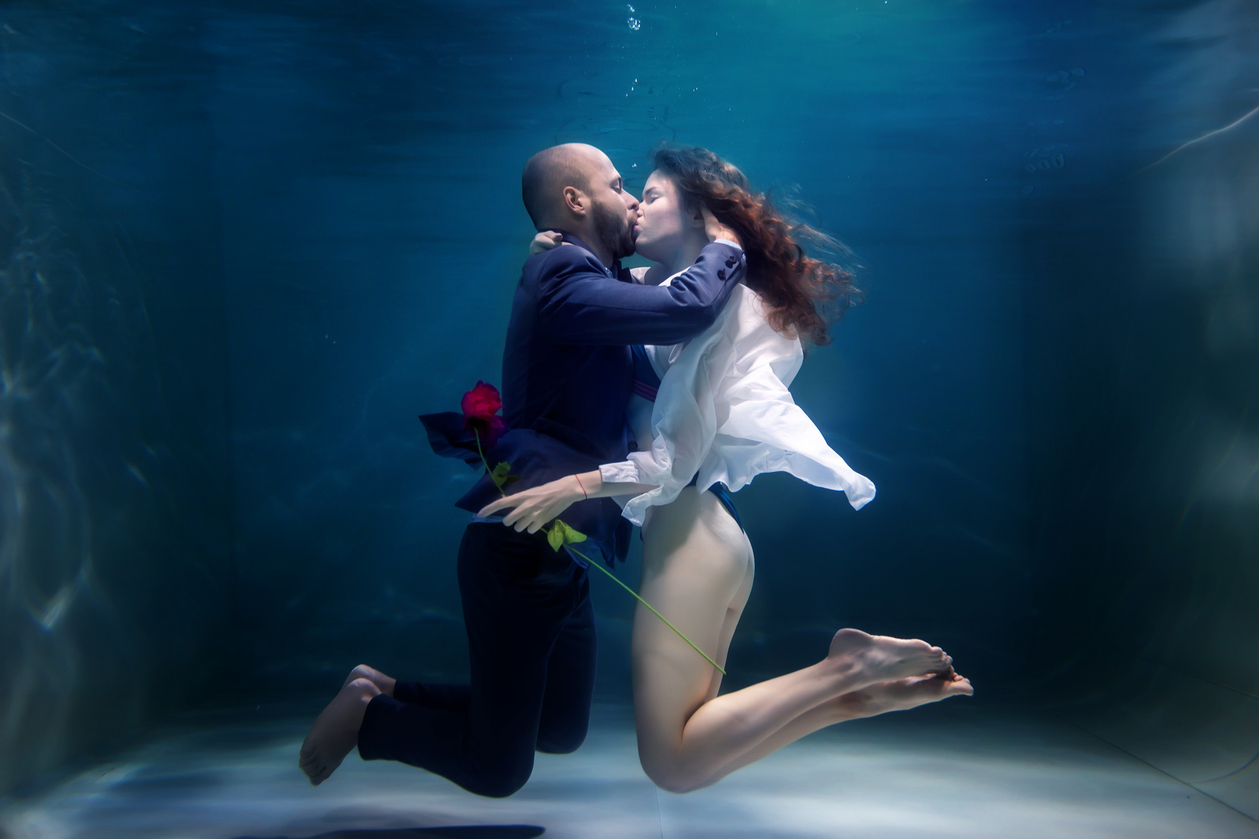 Project UNDERWATER. AGarte: photo and video shooting in St. Petersburg and Moscow