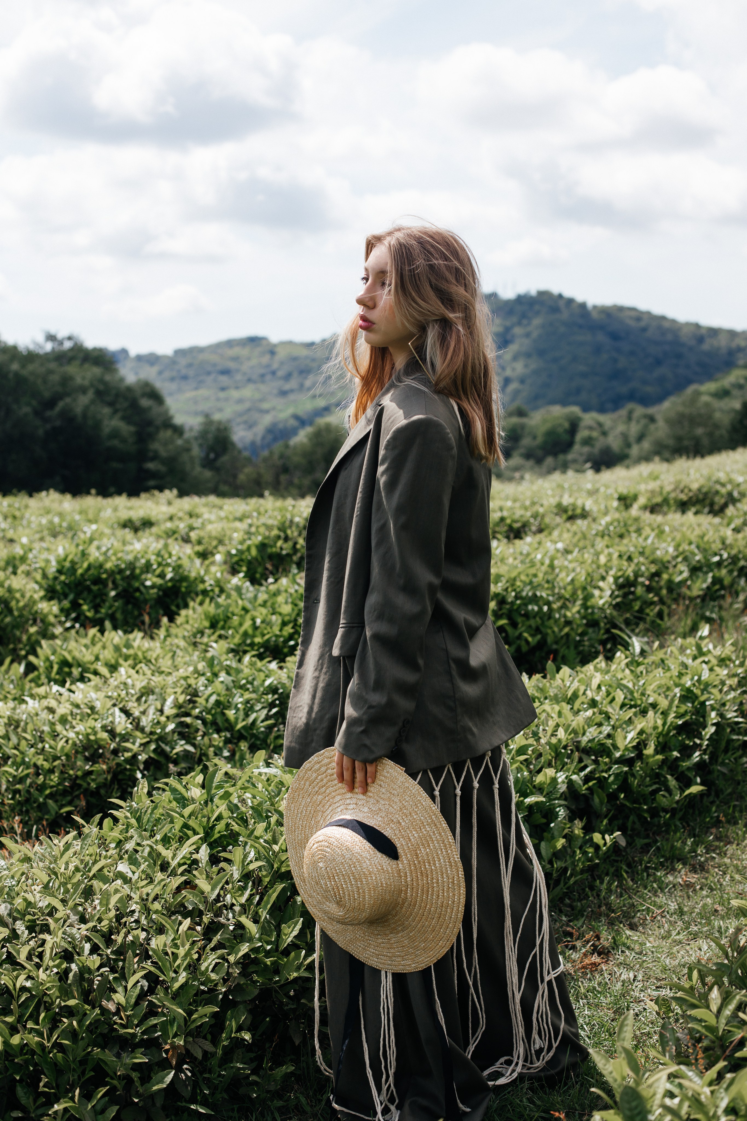 Tea plantation. Efimova Model Agency