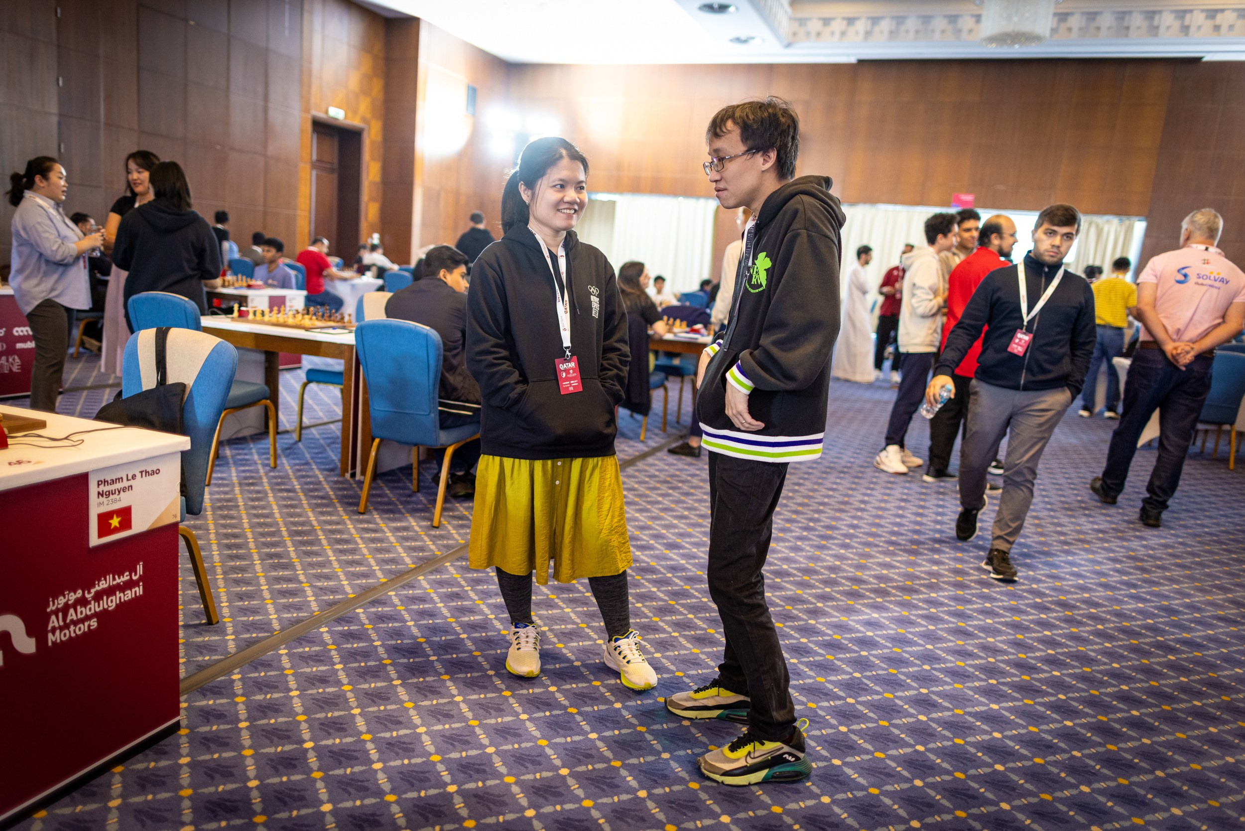 2024.12.10 Qatar Masters Open 2024 — Round7. Фотограф Анна Штурман (репортажная съёмка любых событий и мероприятий) Anna Shtourman photographer