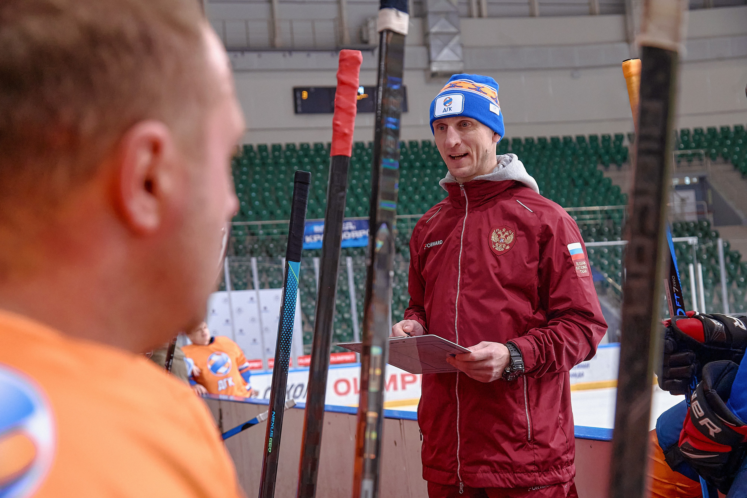 Платинум Арена — Хоккей — РусГидро. Фотограф Яковлев Роман — Красноярск