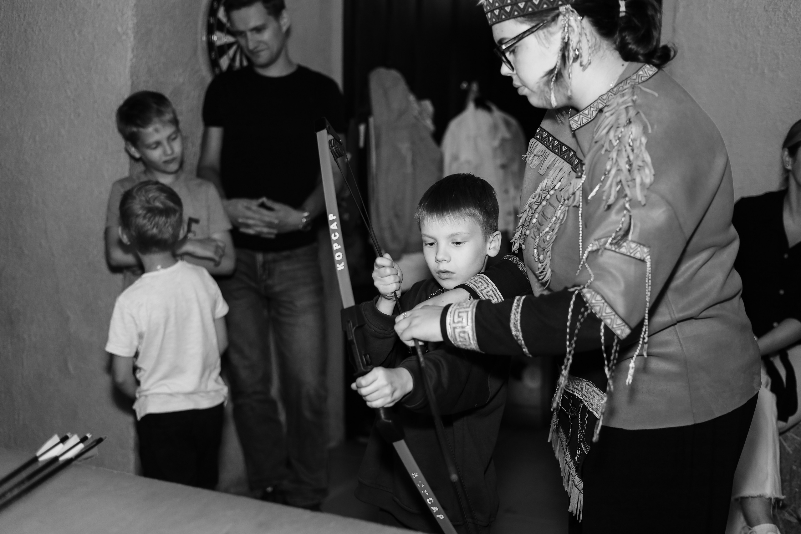 День рождение в стрелковом клубе. Фотограф Надршина Лилия
