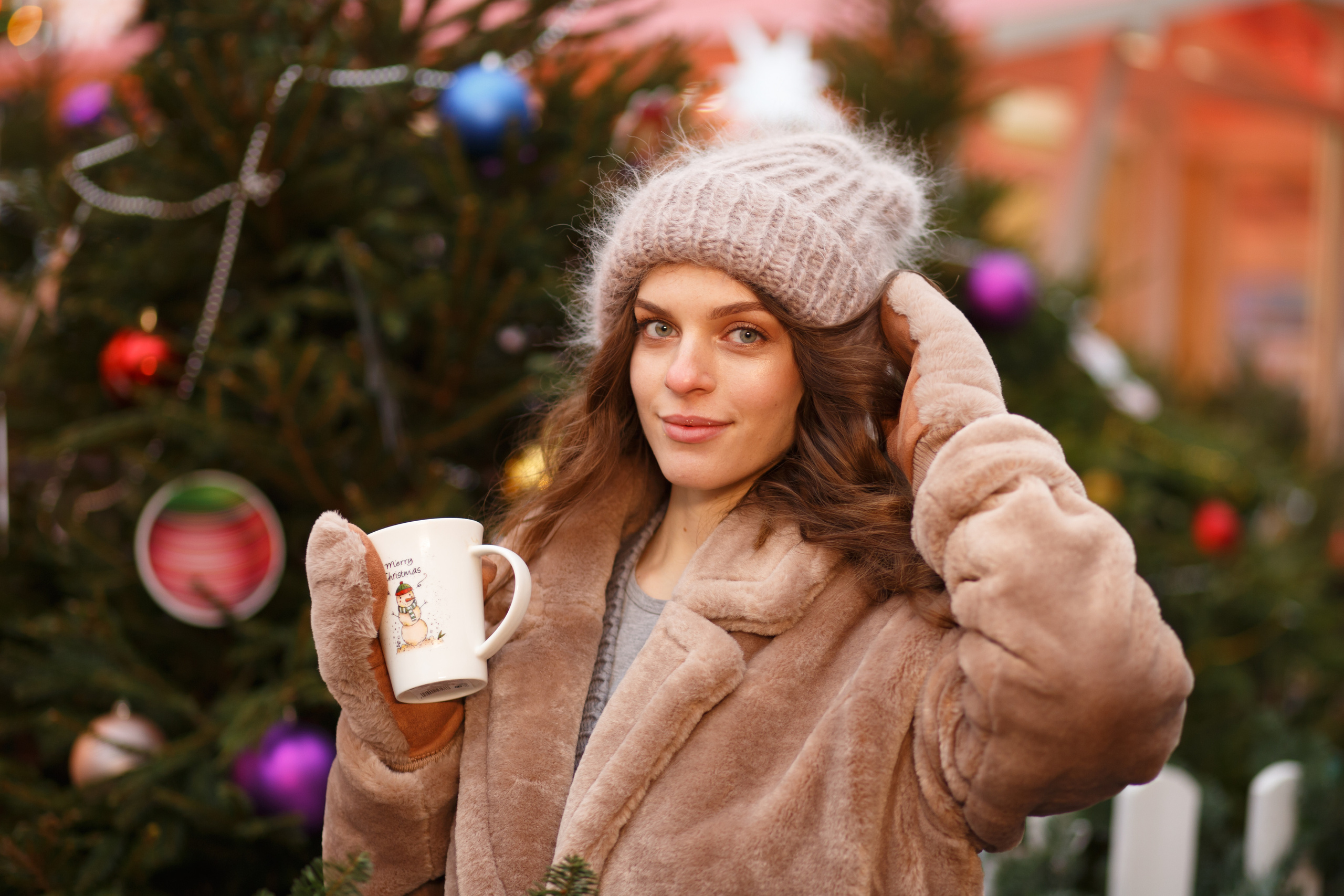 Love story в новогодней Москве. Свадебный, семейный фотограф в Раменском, Москве и Подмосковье