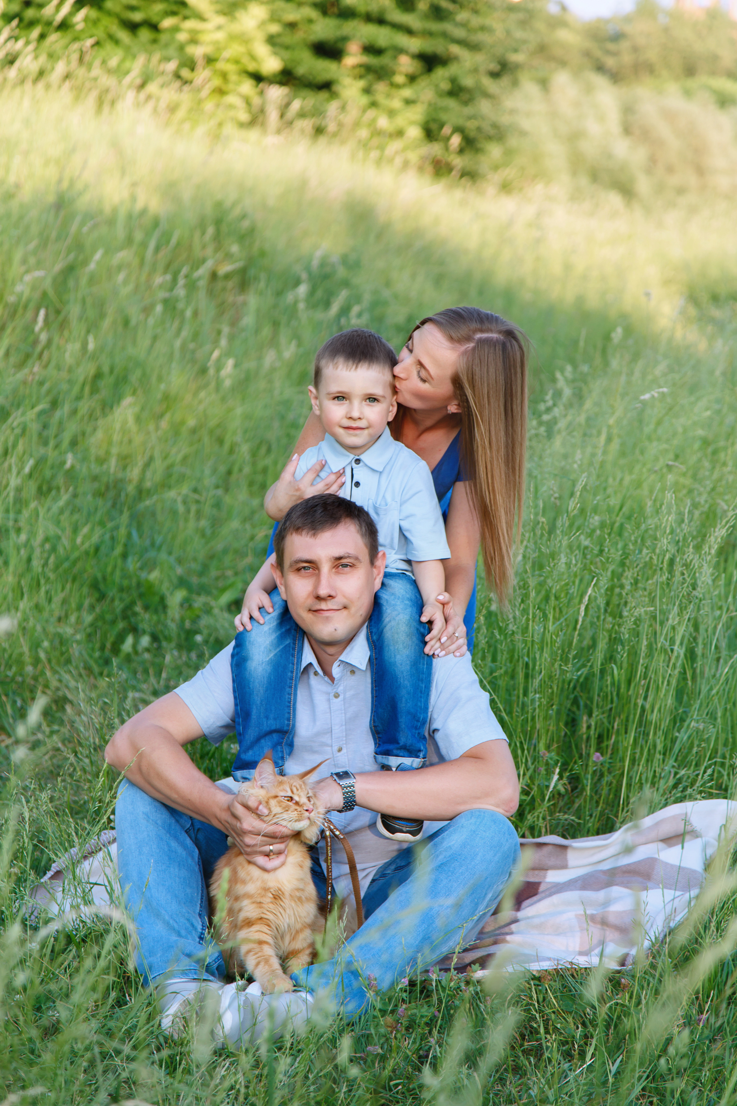 Семейная фотосессия. Свадебный, семейный фотограф в Раменском, Москве и Подмосковье