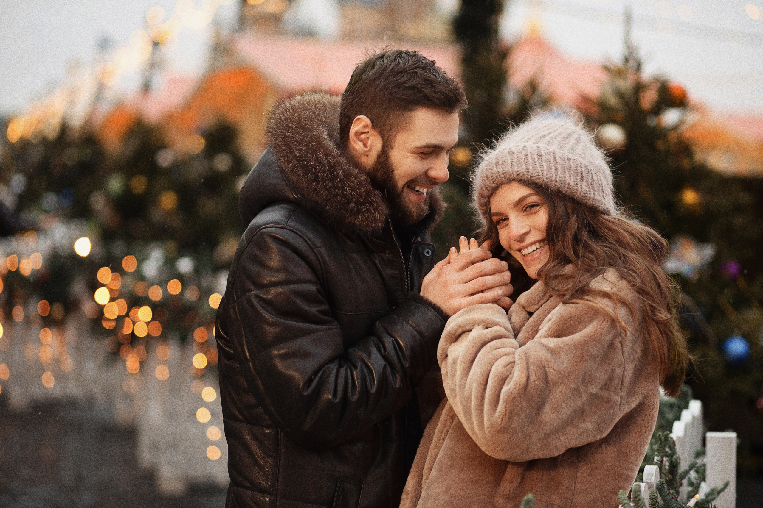 Love story в новогодней Москве. Свадебный, семейный фотограф в Раменском, Москве и Подмосковье