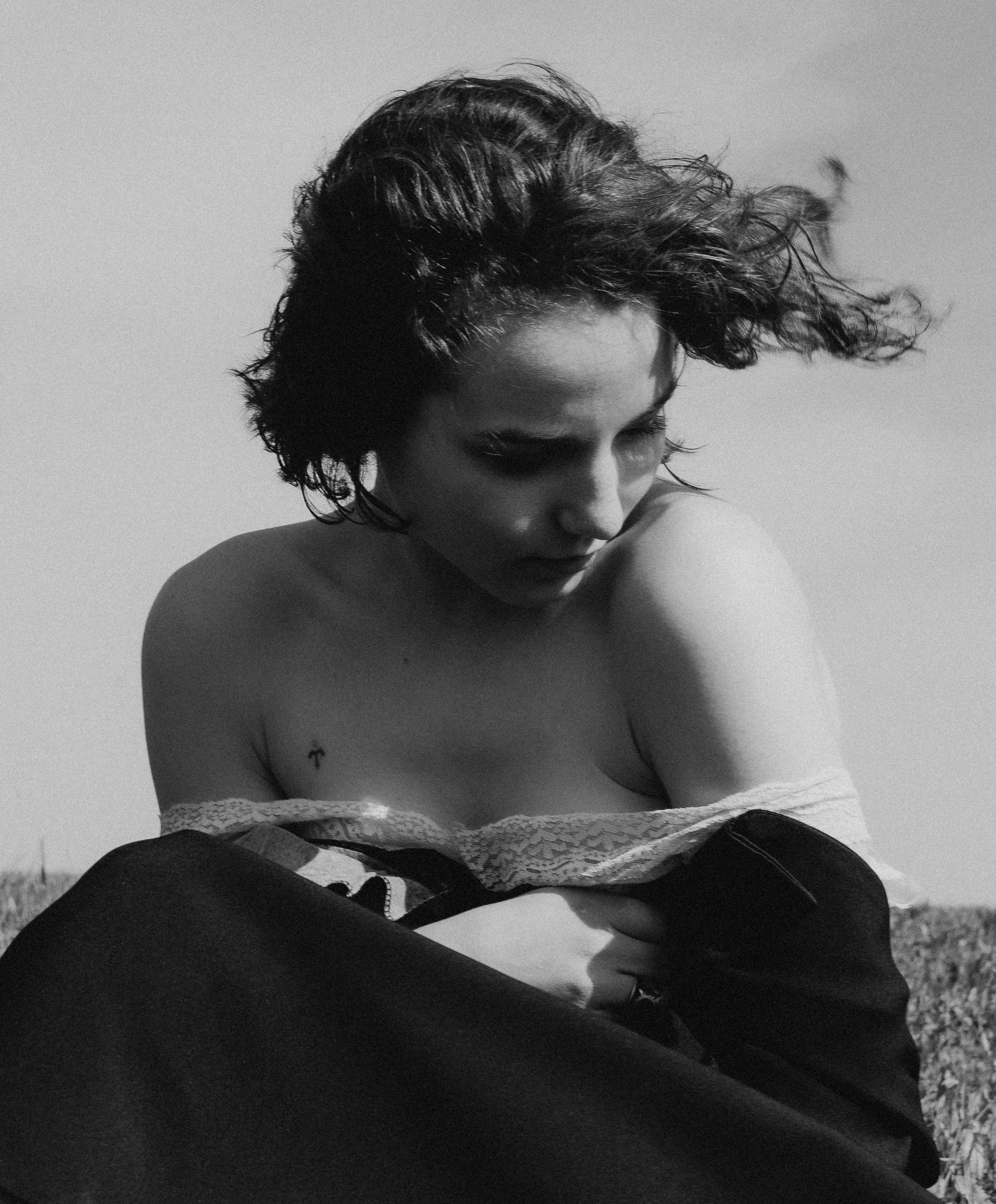 Девушка в поле. Денис Марков — фотограф в Екатеринбурге