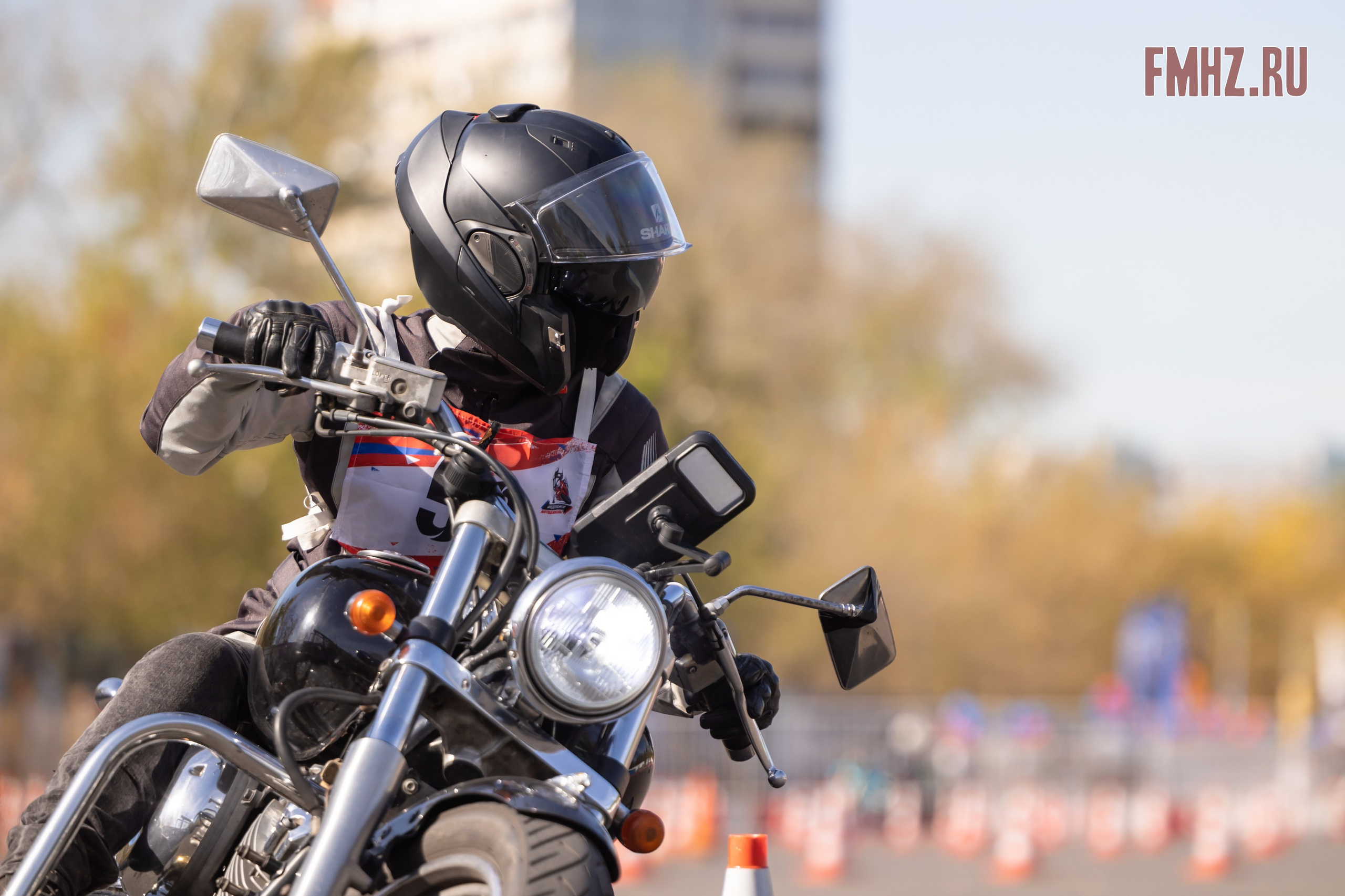 Соревнования по мотоджимхане на площадке Мосгортранс 15.09.2024. Фотограф Владимир Охрименко