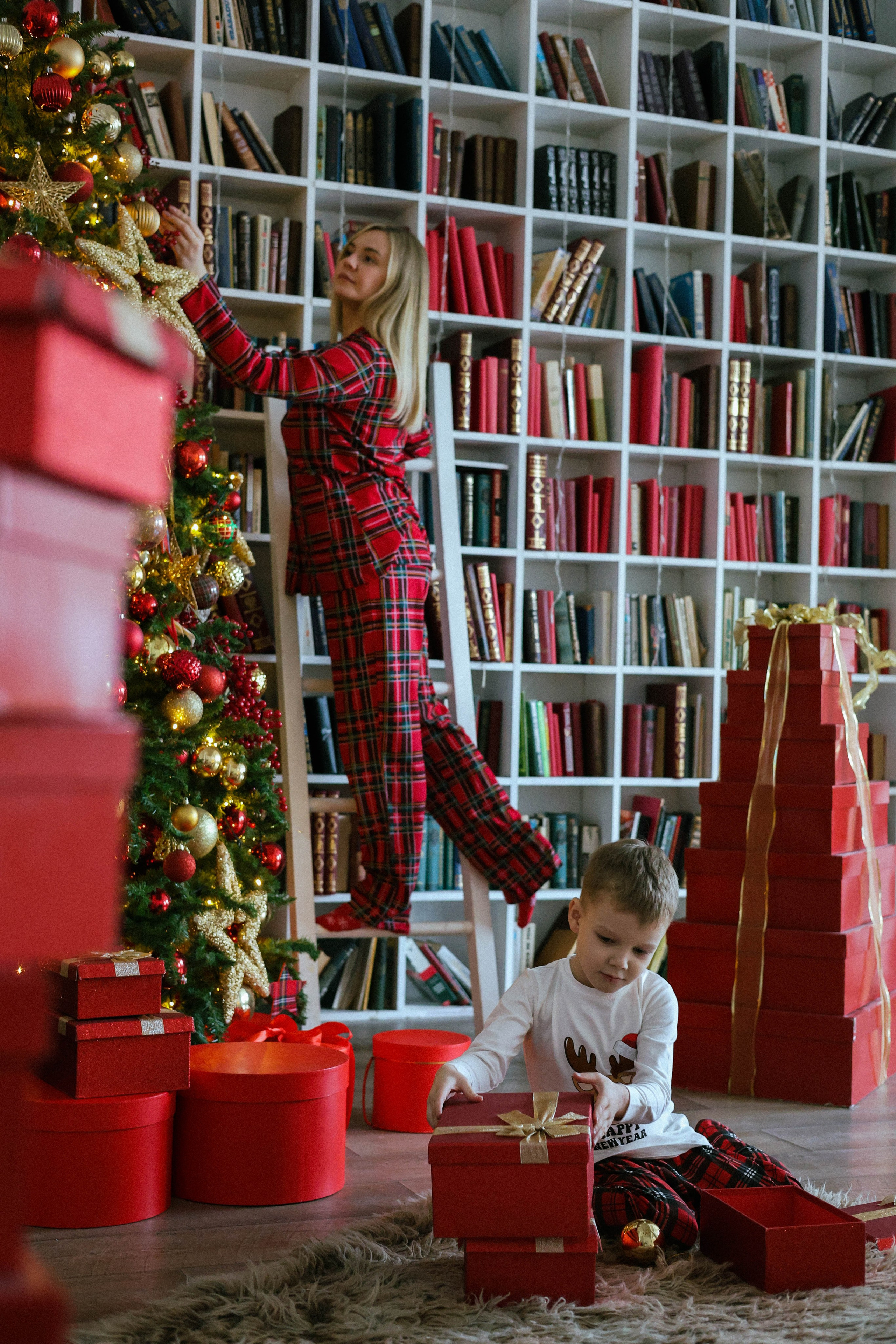 Новогодняя история «Светлана и Алексей». Фотограф в Москве Анастасия Калинина