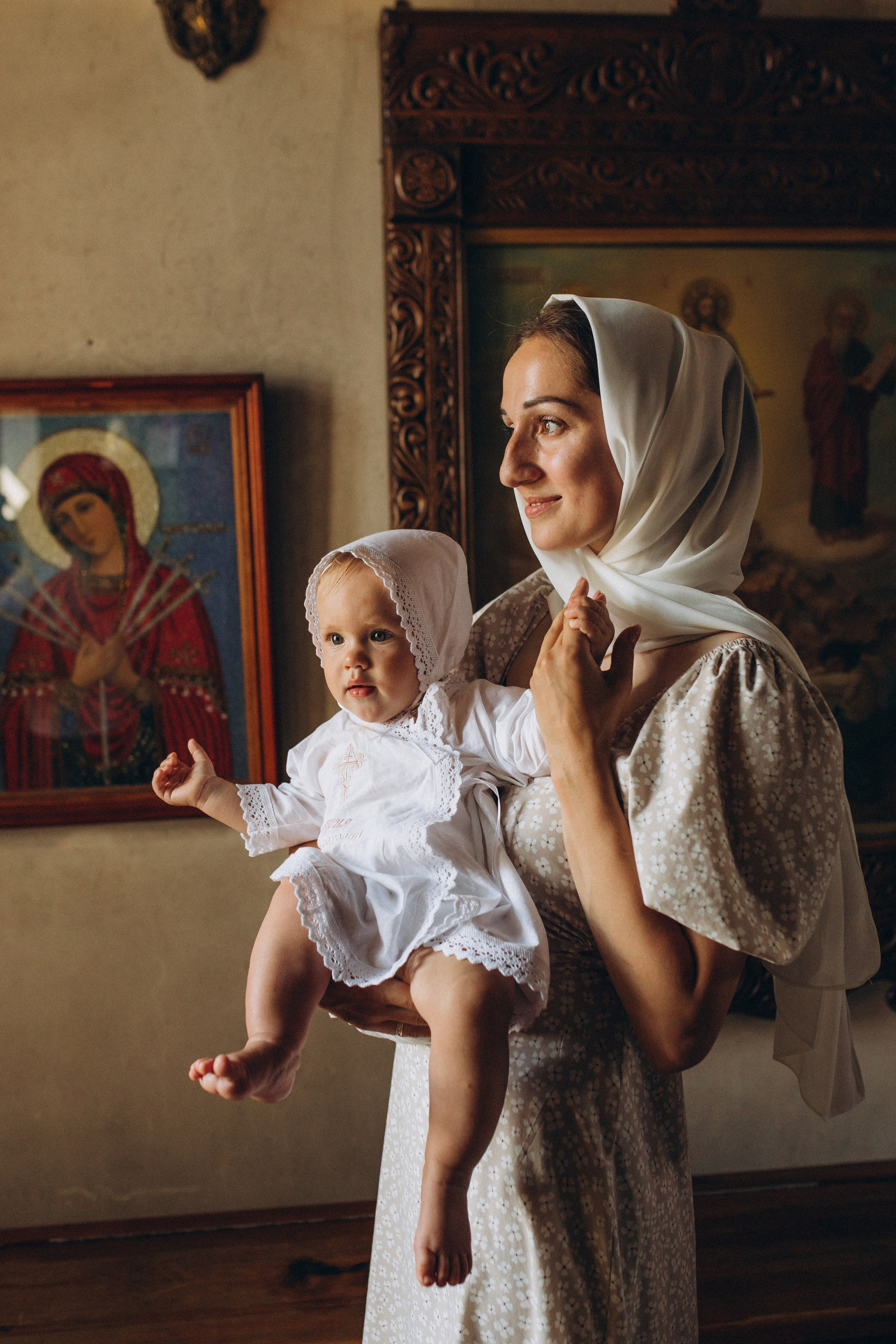 Крещение Марии. Семейный фотограф в Обнинске