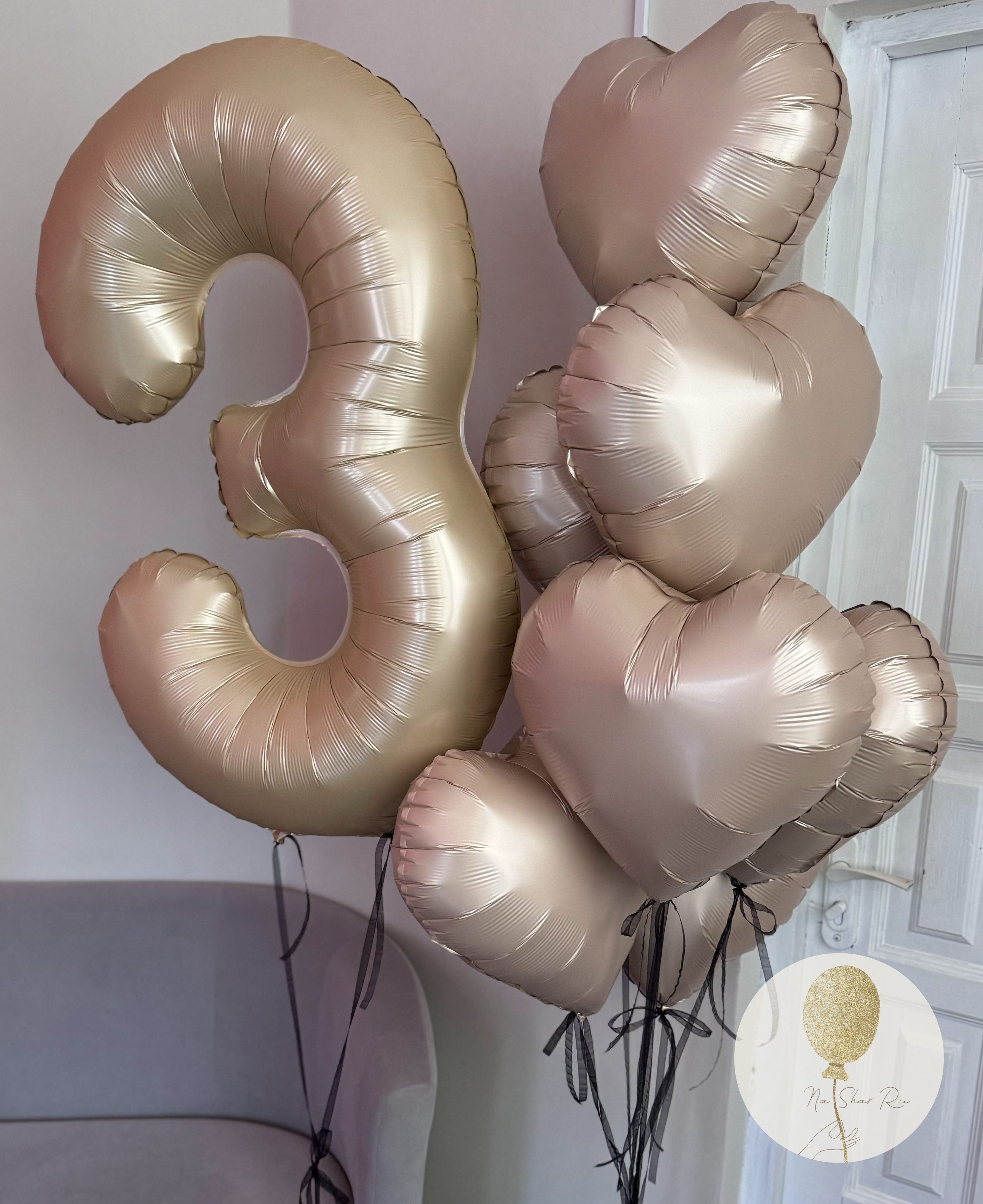 Шары для ребенка (девочка). Воздушные шары с гелием в Донецке