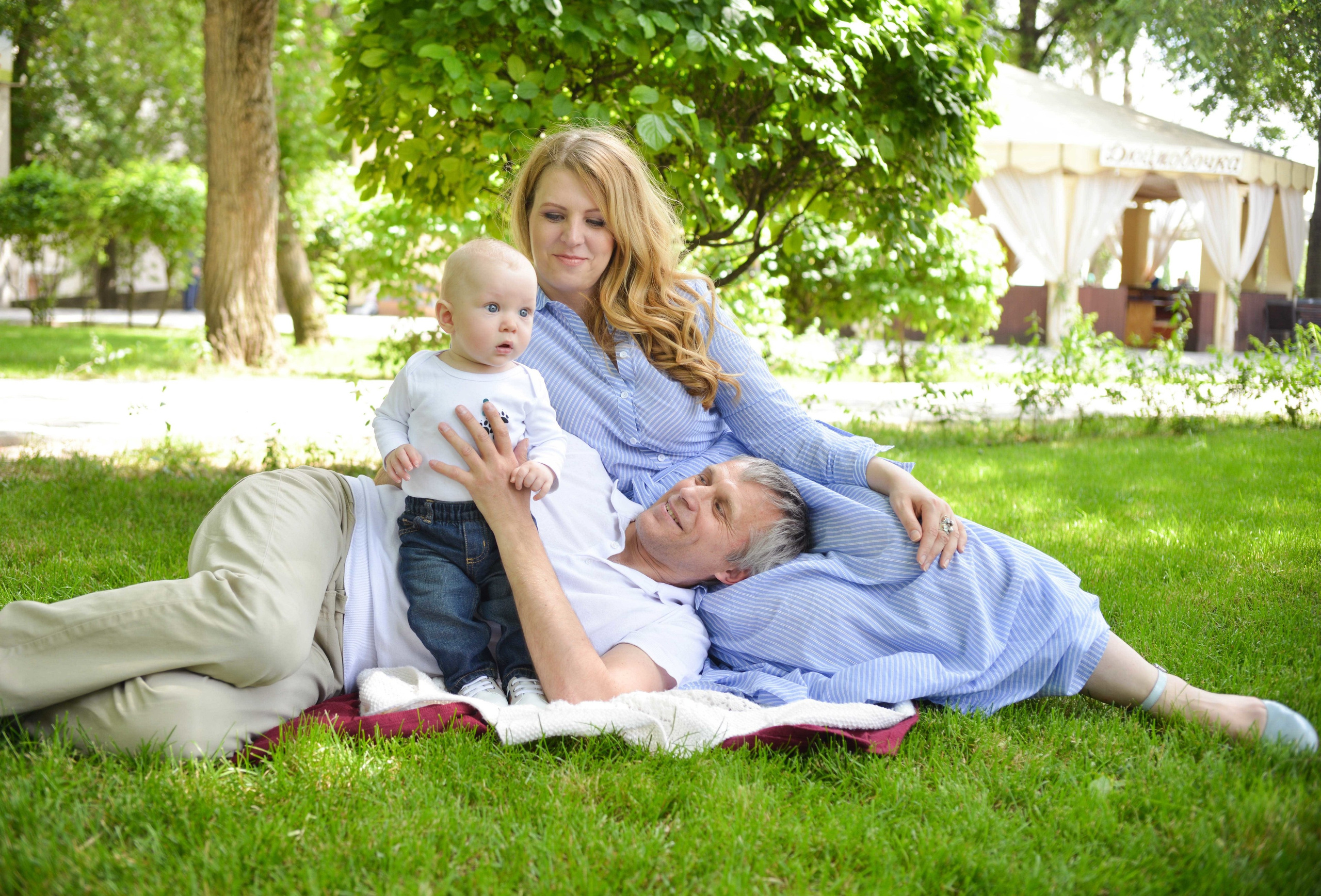 Митя, Ксения и Олег