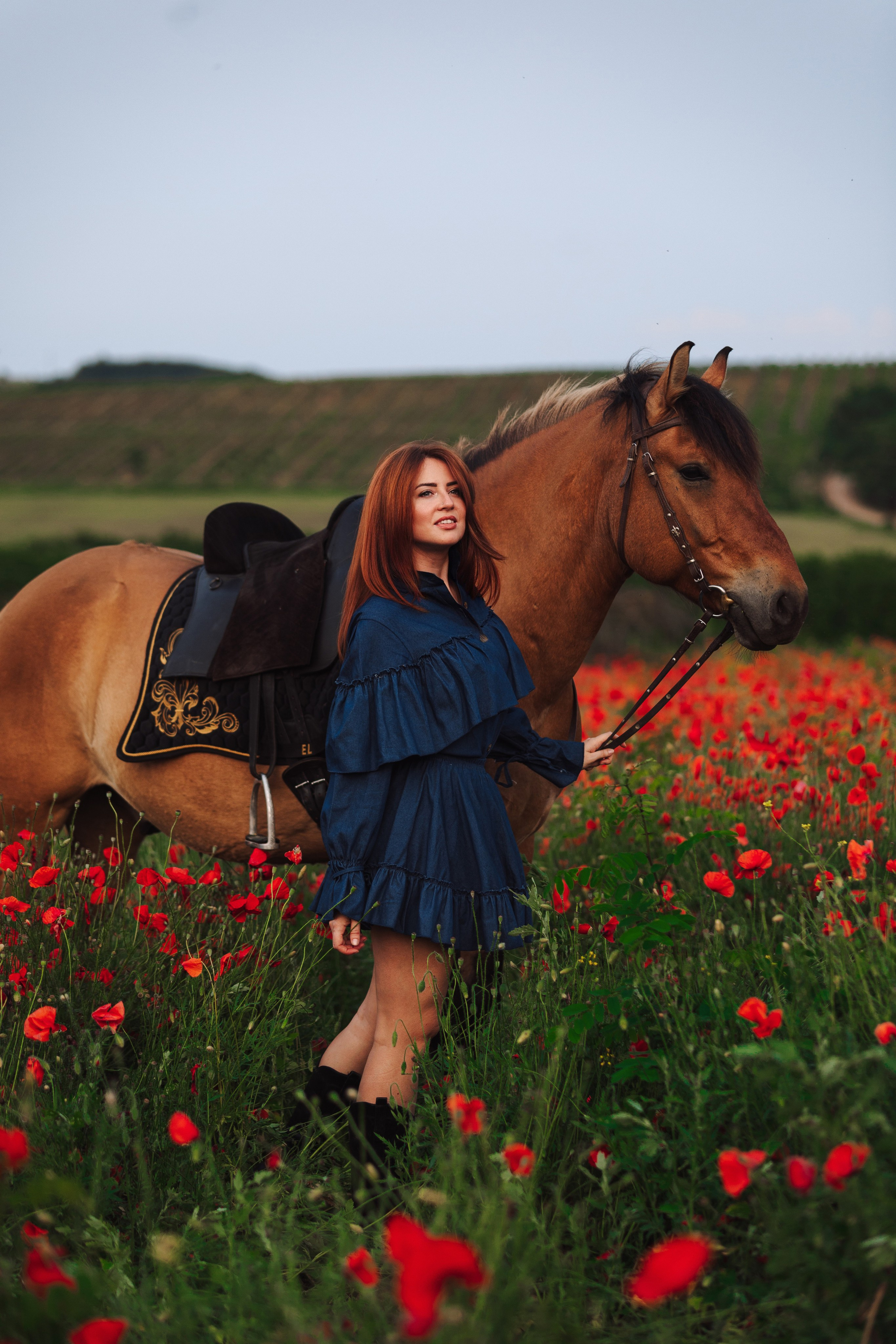 Маковые поля. Конный и театральный фотограф Анапа