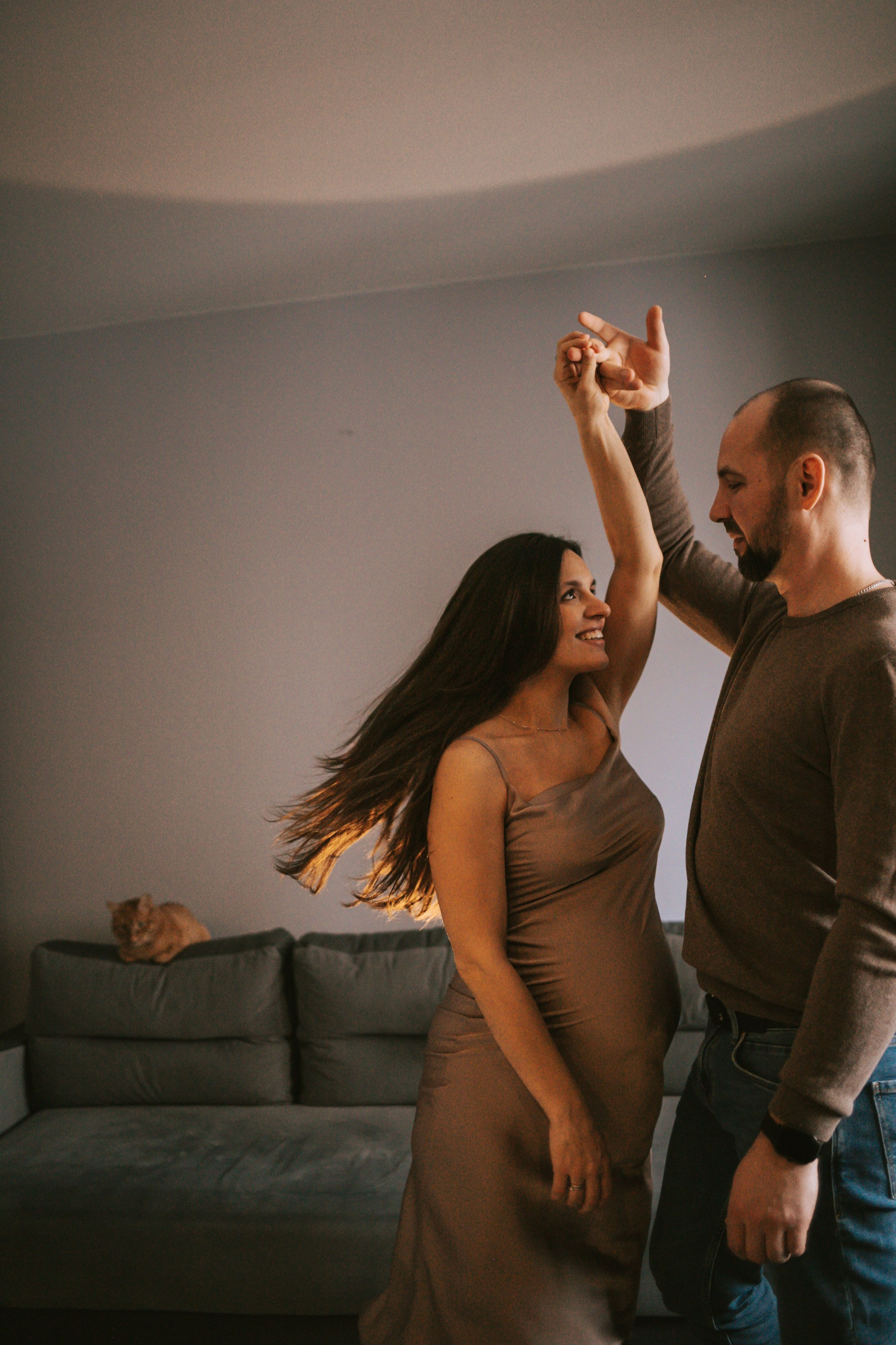 Саша и Настя, в ожидании. Семейный фотограф Юлия Клишина