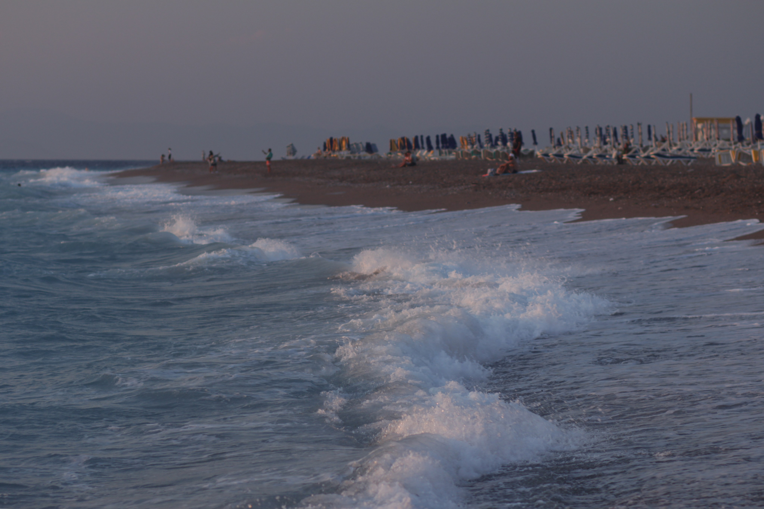 Пляж острова Родос Греция