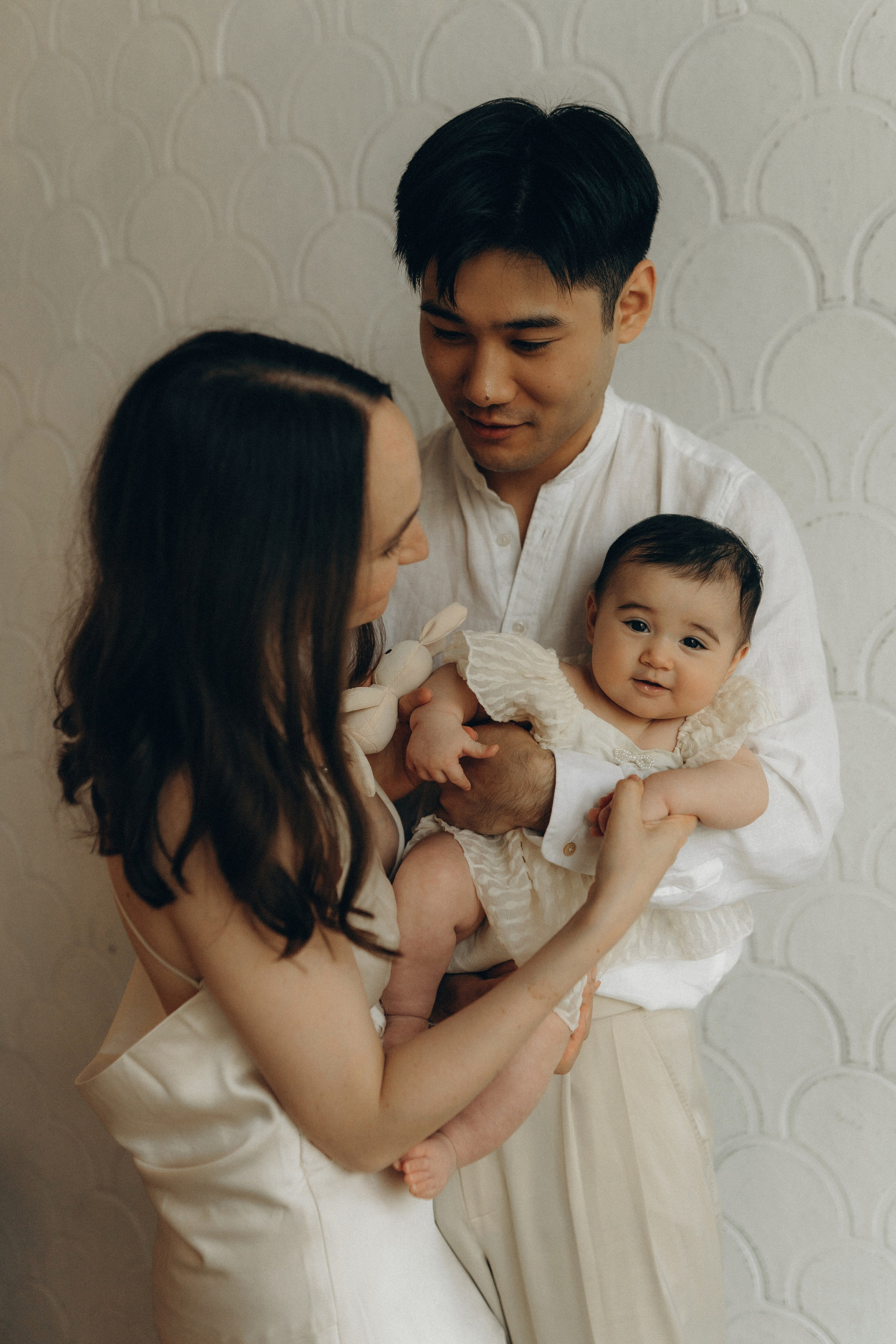 Малышка Нина и родители. Семейный lifestyle фотограф в Москве Рената Рафикова