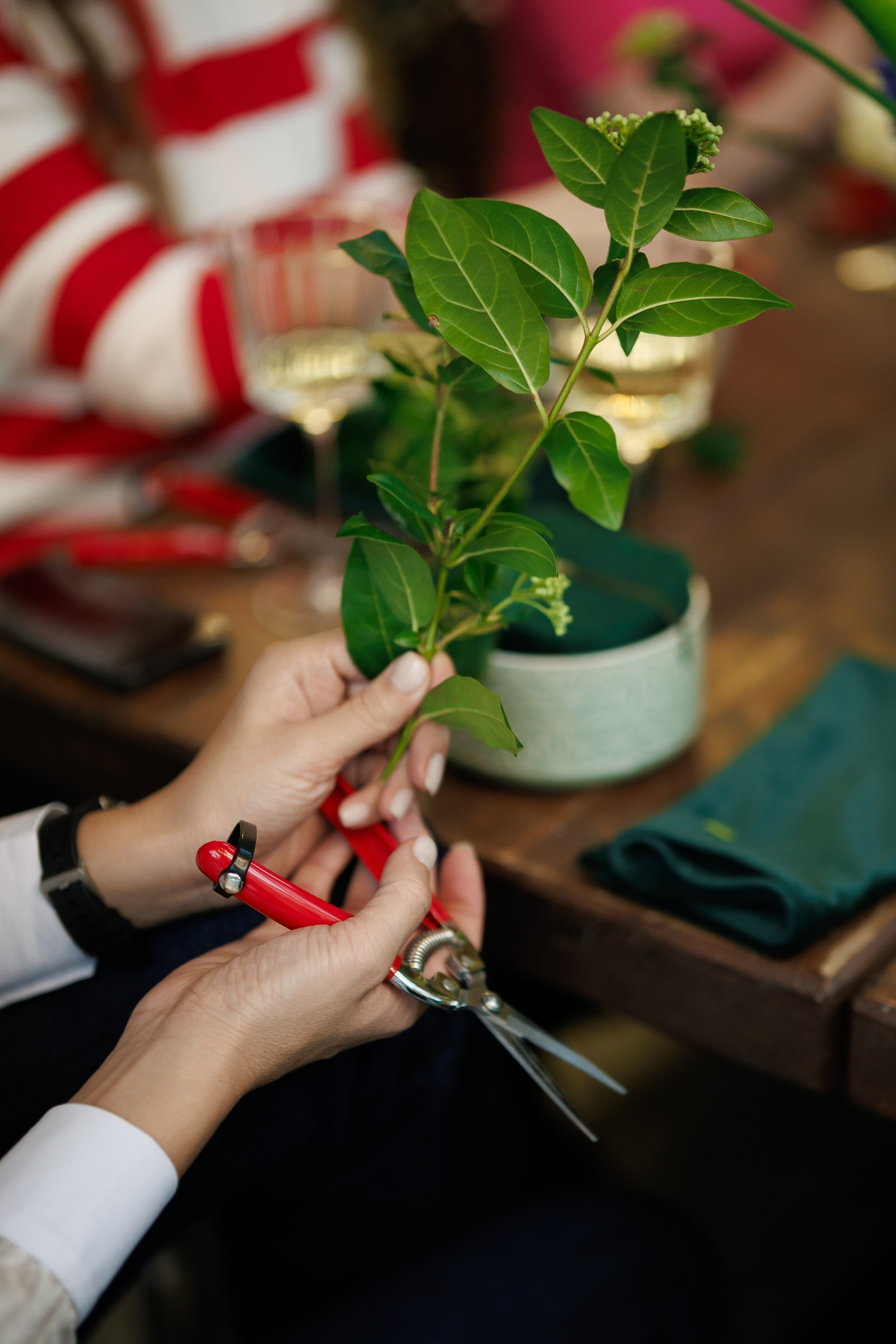 Мастер класс по цветочным композициям. Репортажный фотограф Ростов-на-дону