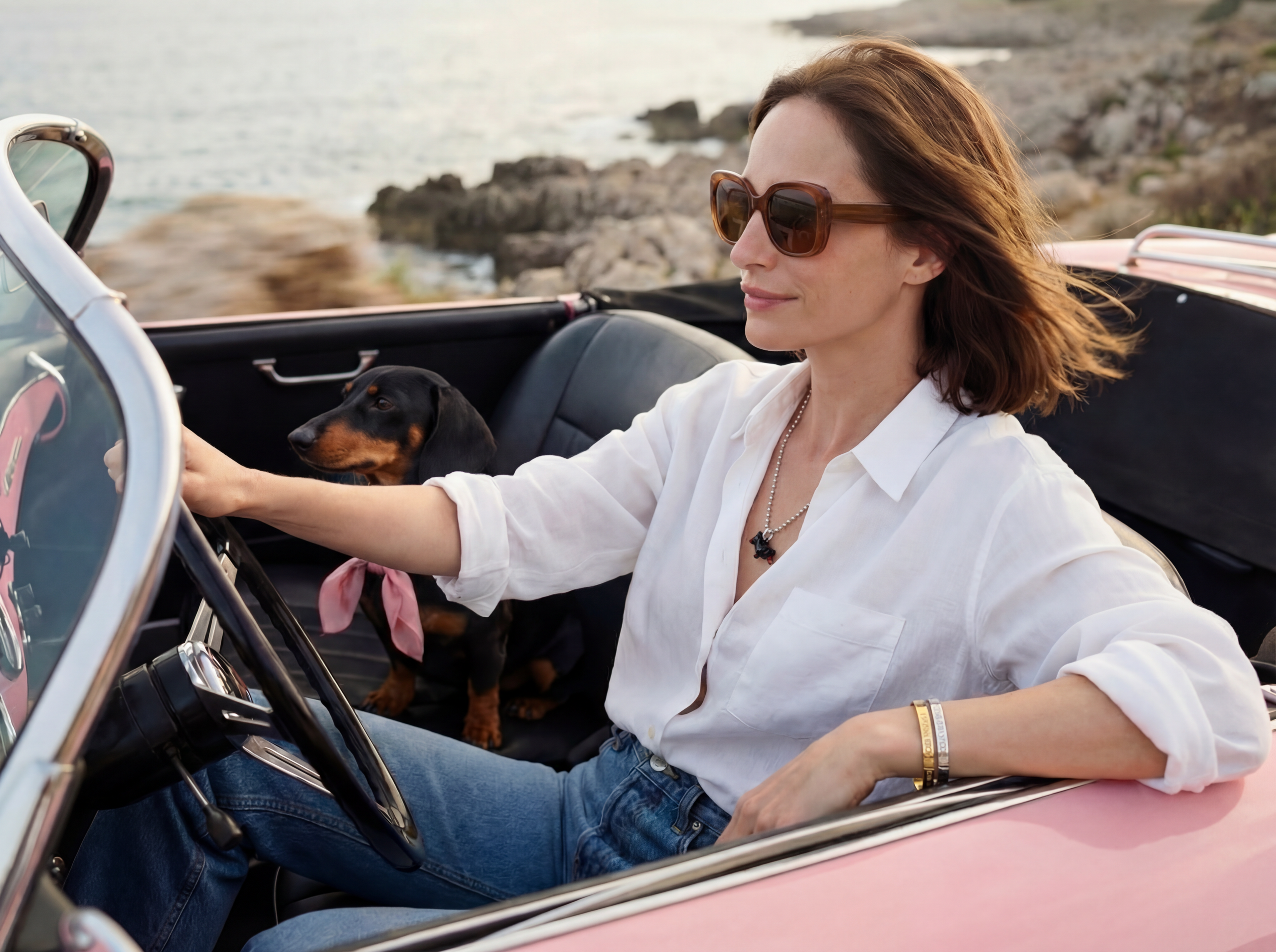 Визуальная концепция для бренда украшений. Главная