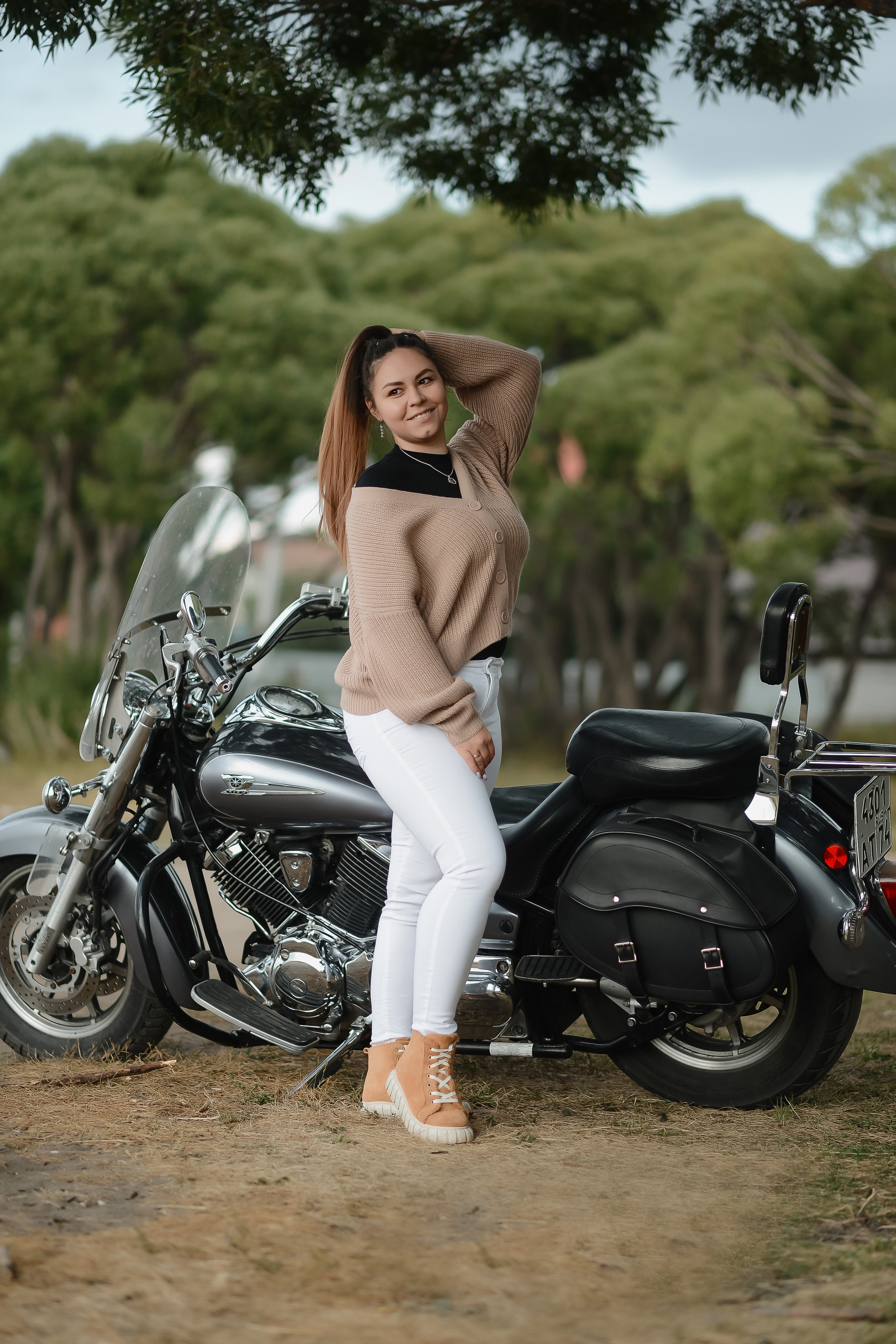 С мотоциклом. Thephoto-russia.ru