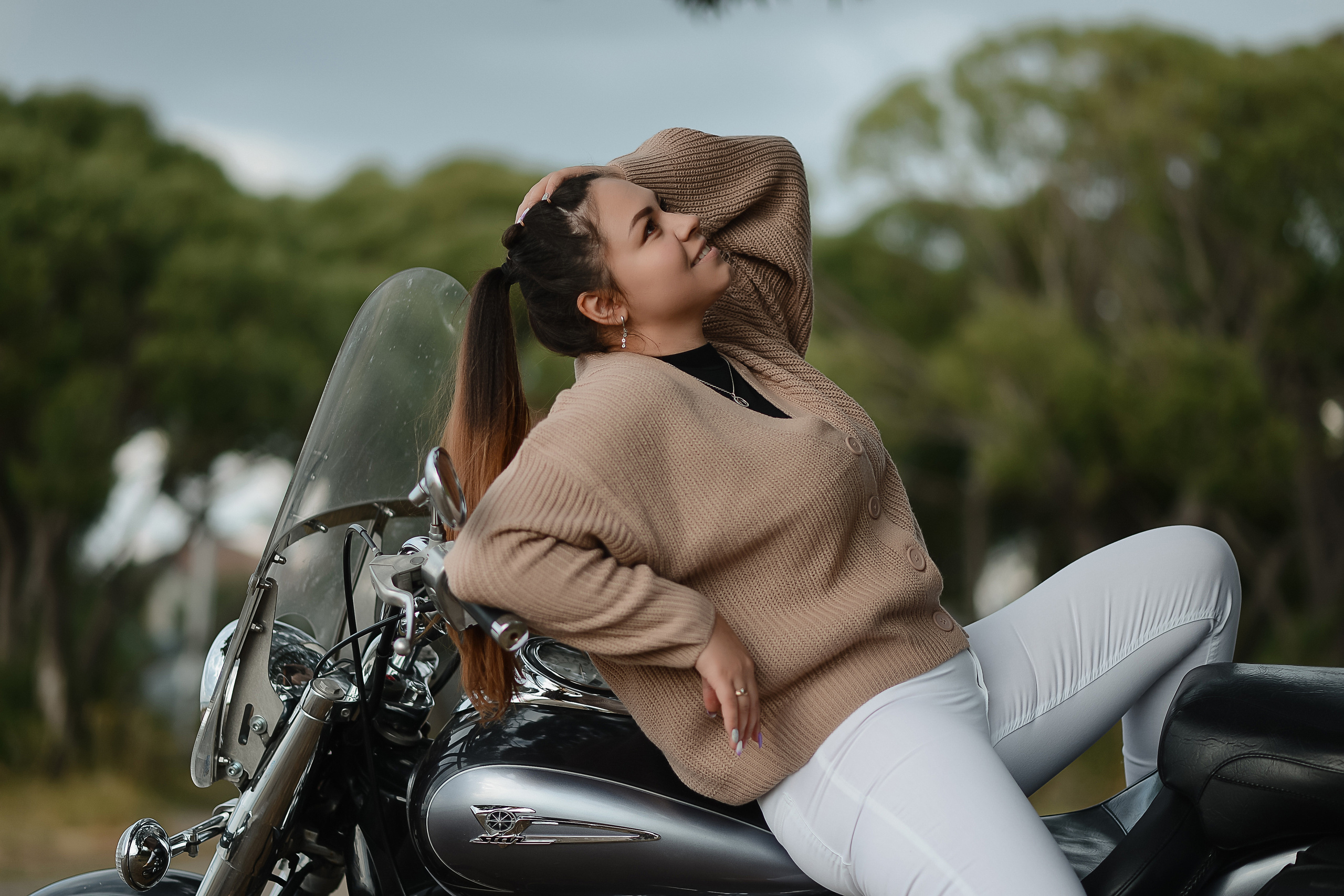 С мотоциклом. Thephoto-russia.ru