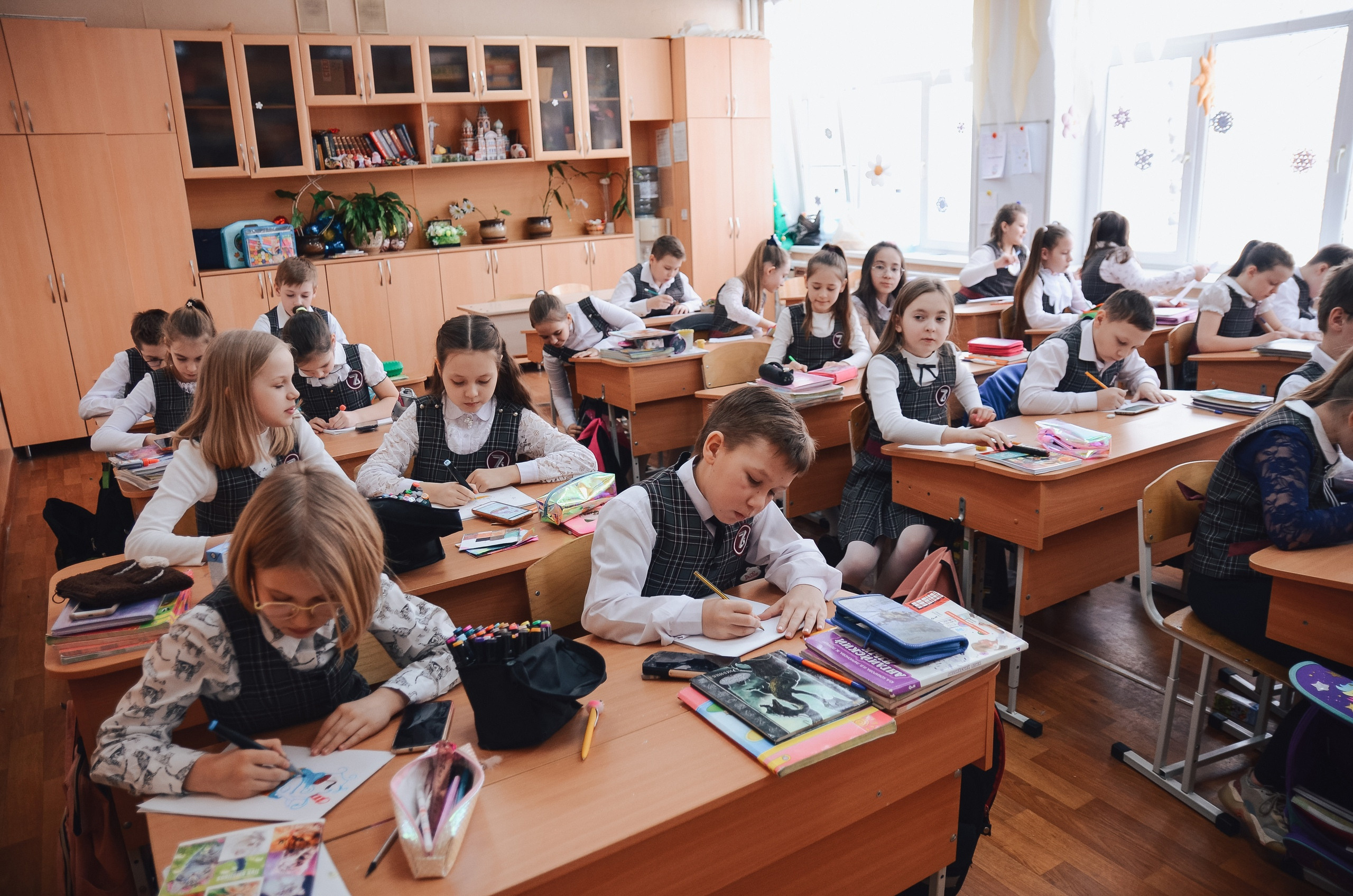 Стенах школы. Thephoto-russia.ru