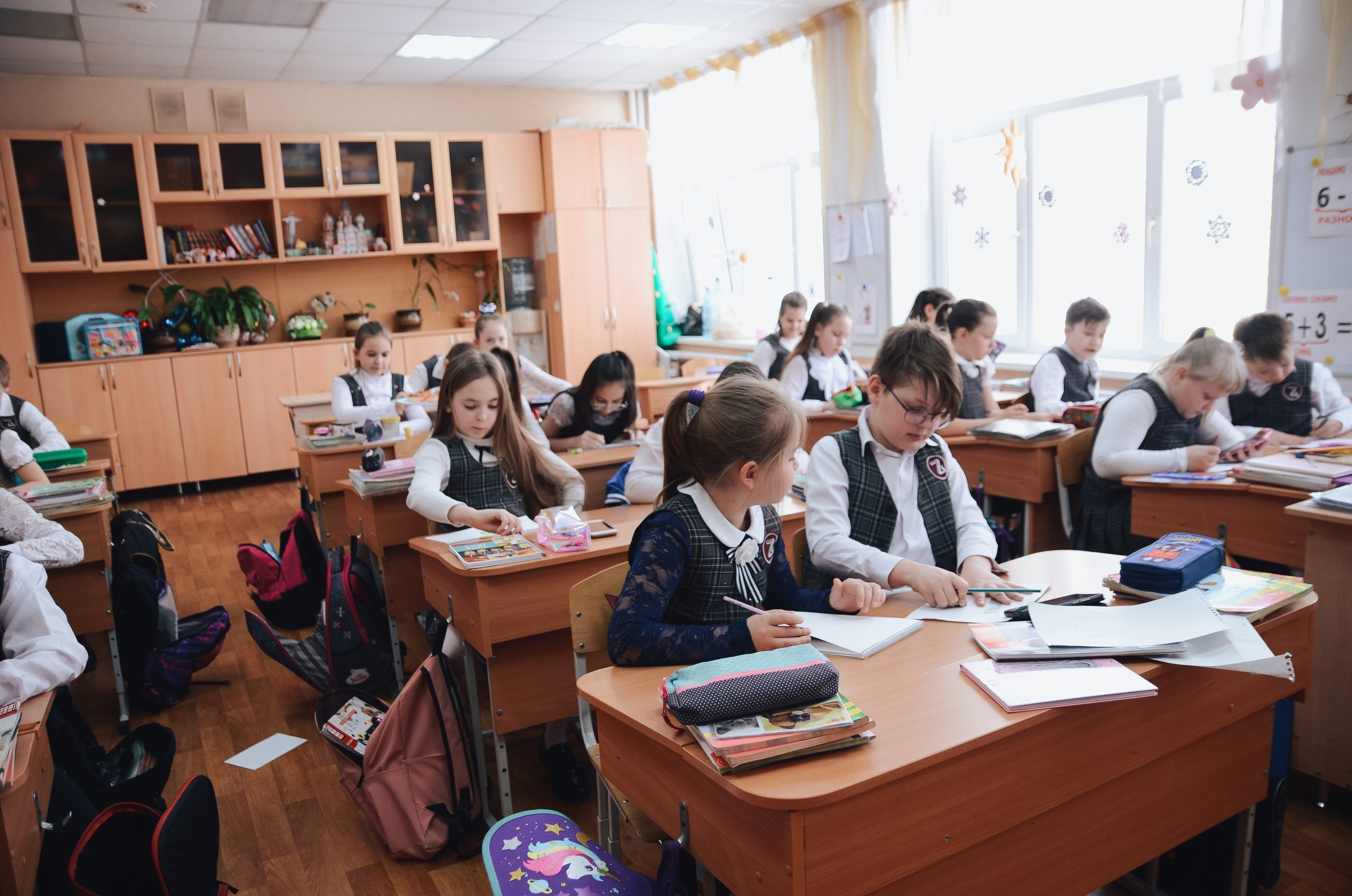 Стенах школы. Thephoto-russia.ru