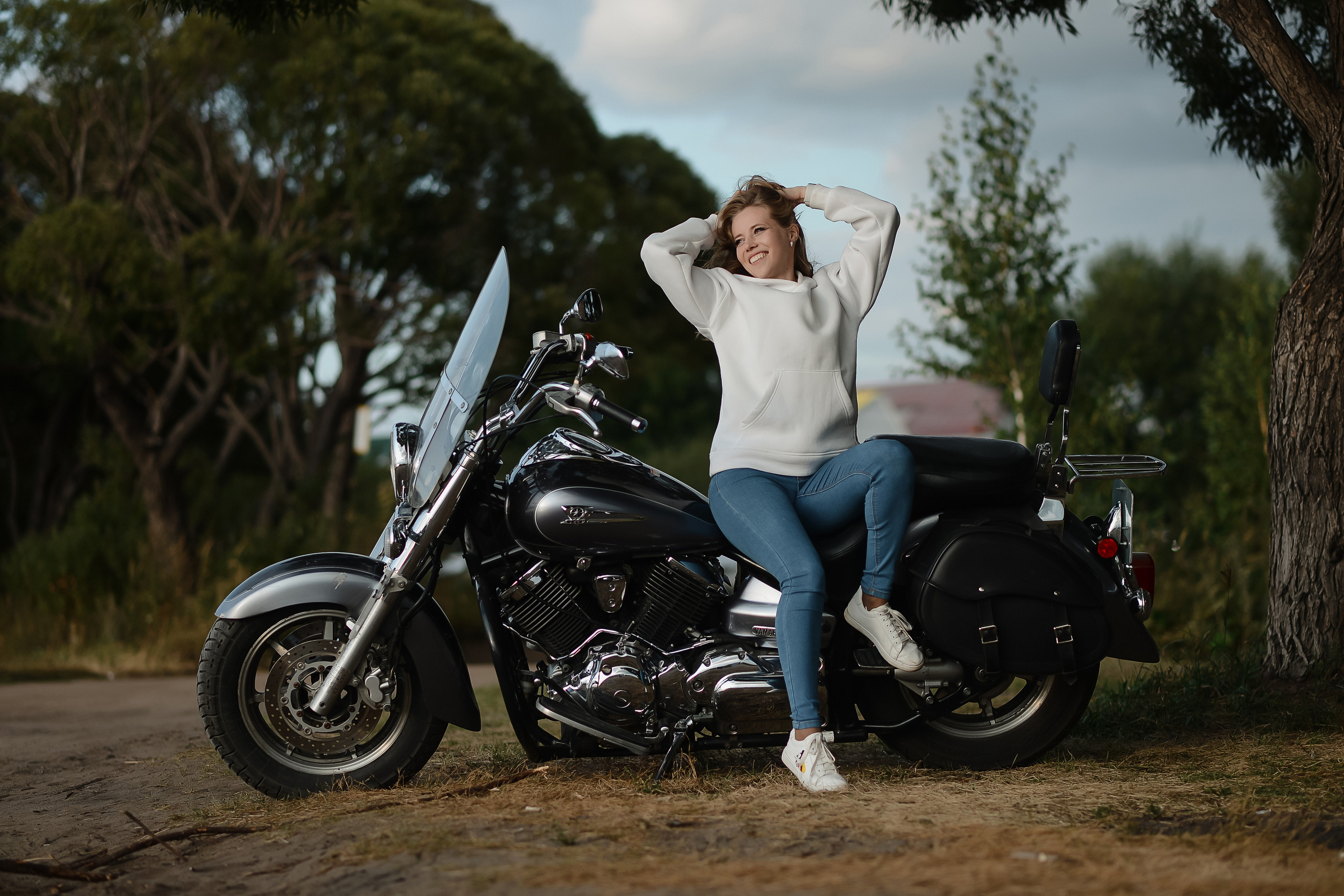 С мотоциклом. Thephoto-russia.ru