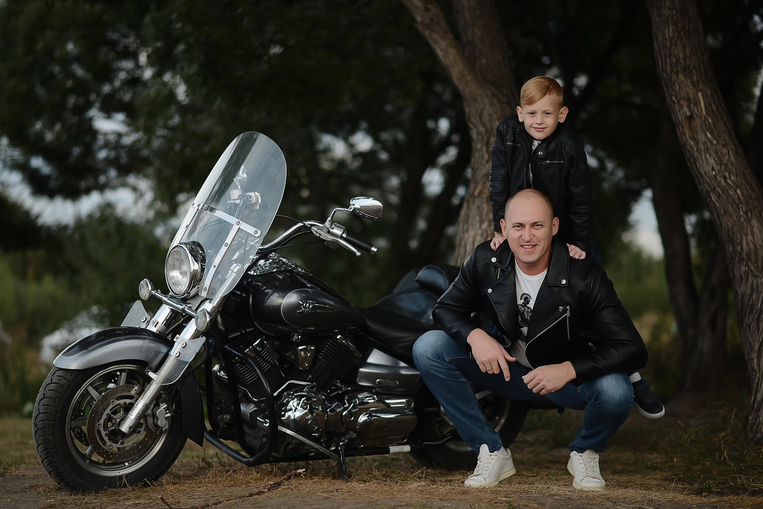 С мотоциклом. Thephoto-russia.ru