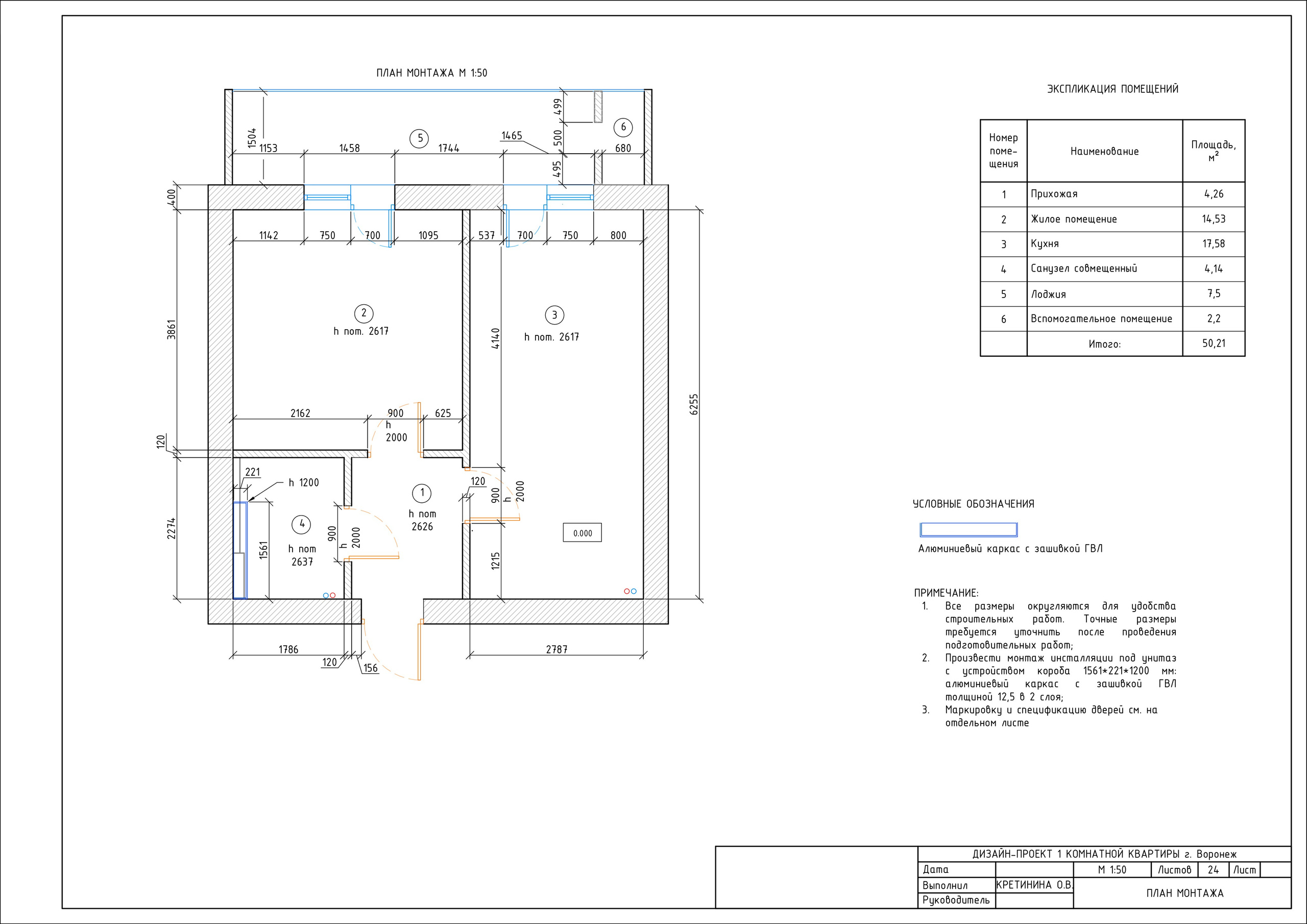 Проект Воронежские Колориты. Красивый дизайн ваших интерьеров Квартирка с Картинки