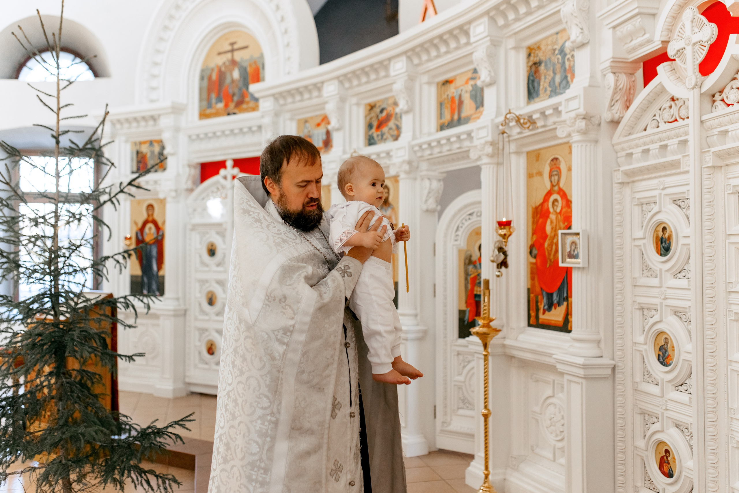 Крещение Тимофея. Свадебный и семейный фотограф в Туле и области Маша Костина