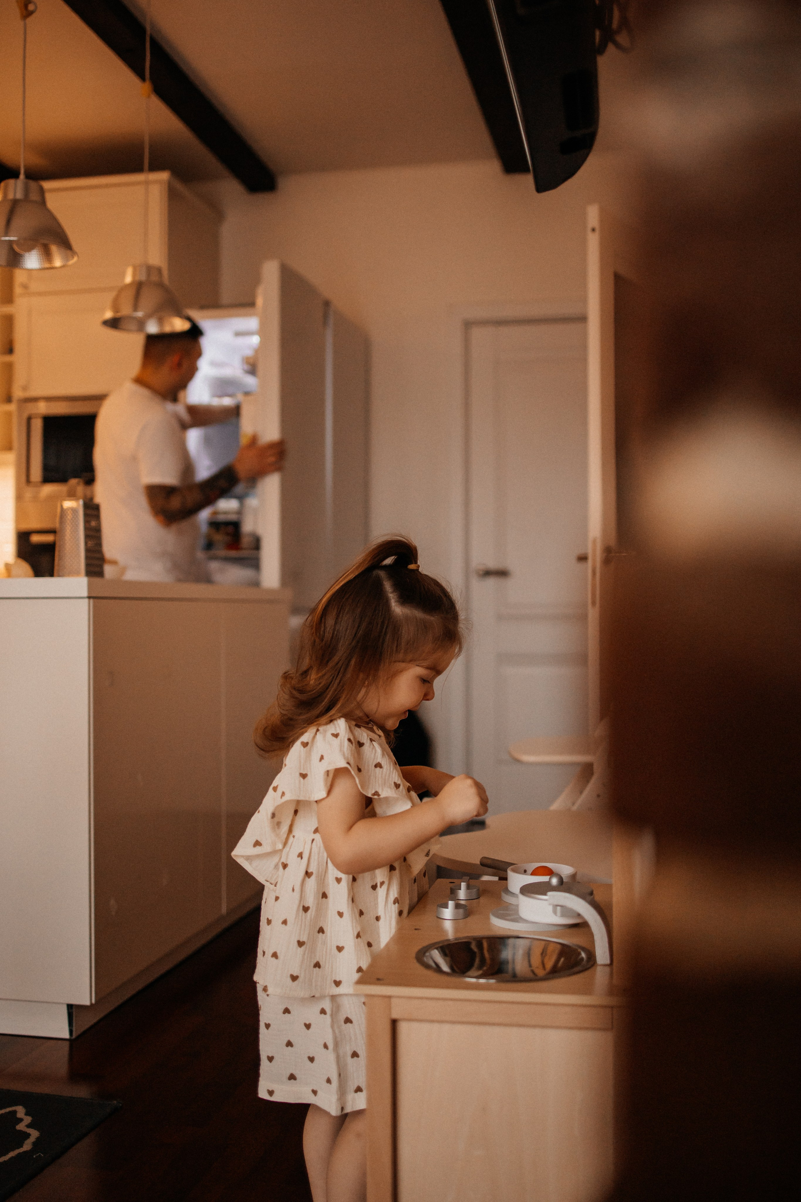 Домашняя фотосессия на кухне. Фотограф Алия Танцыкужина