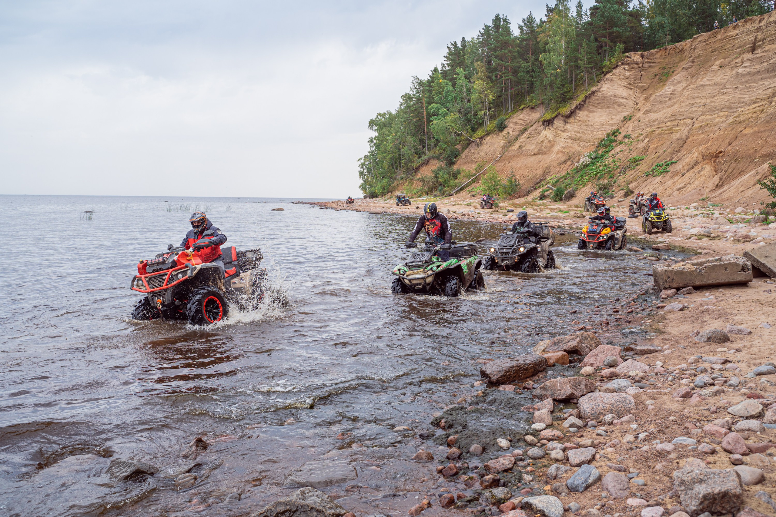Квадровыезд —спортивный репортаж в Ленинградской области. Свадебный, семейный, портретный, репортажный фотограф в Санкт-Петербурге