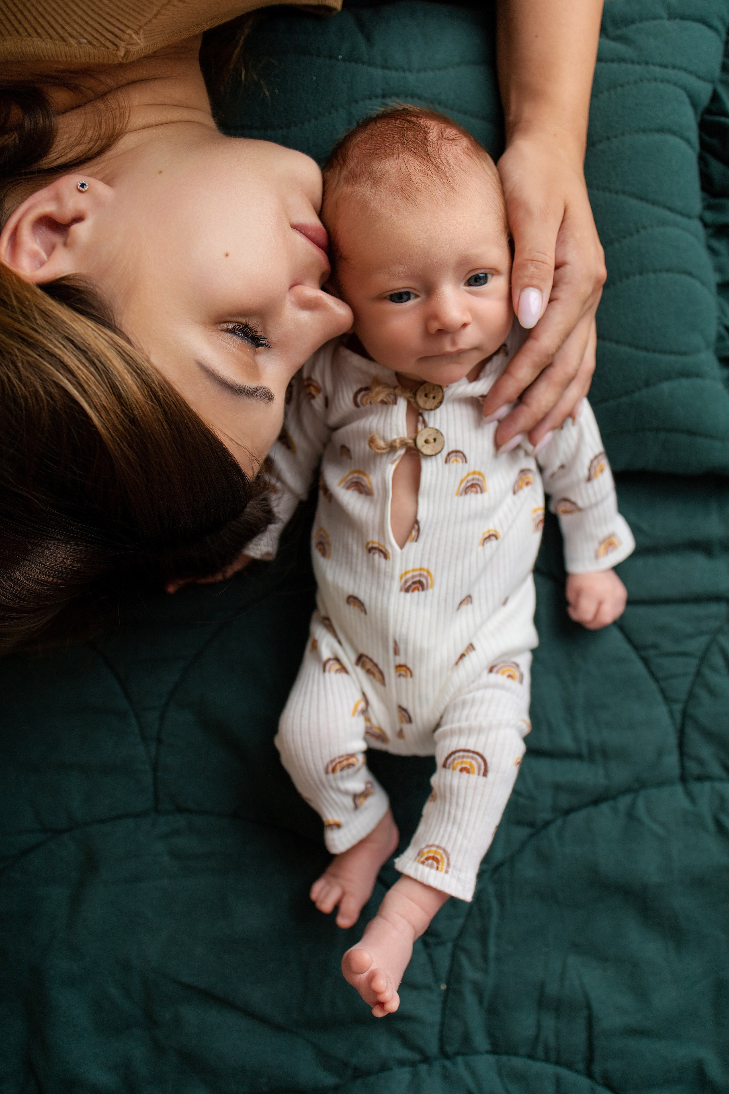 Дима 12 дней. Фотограф новорождённых Newborn Москва