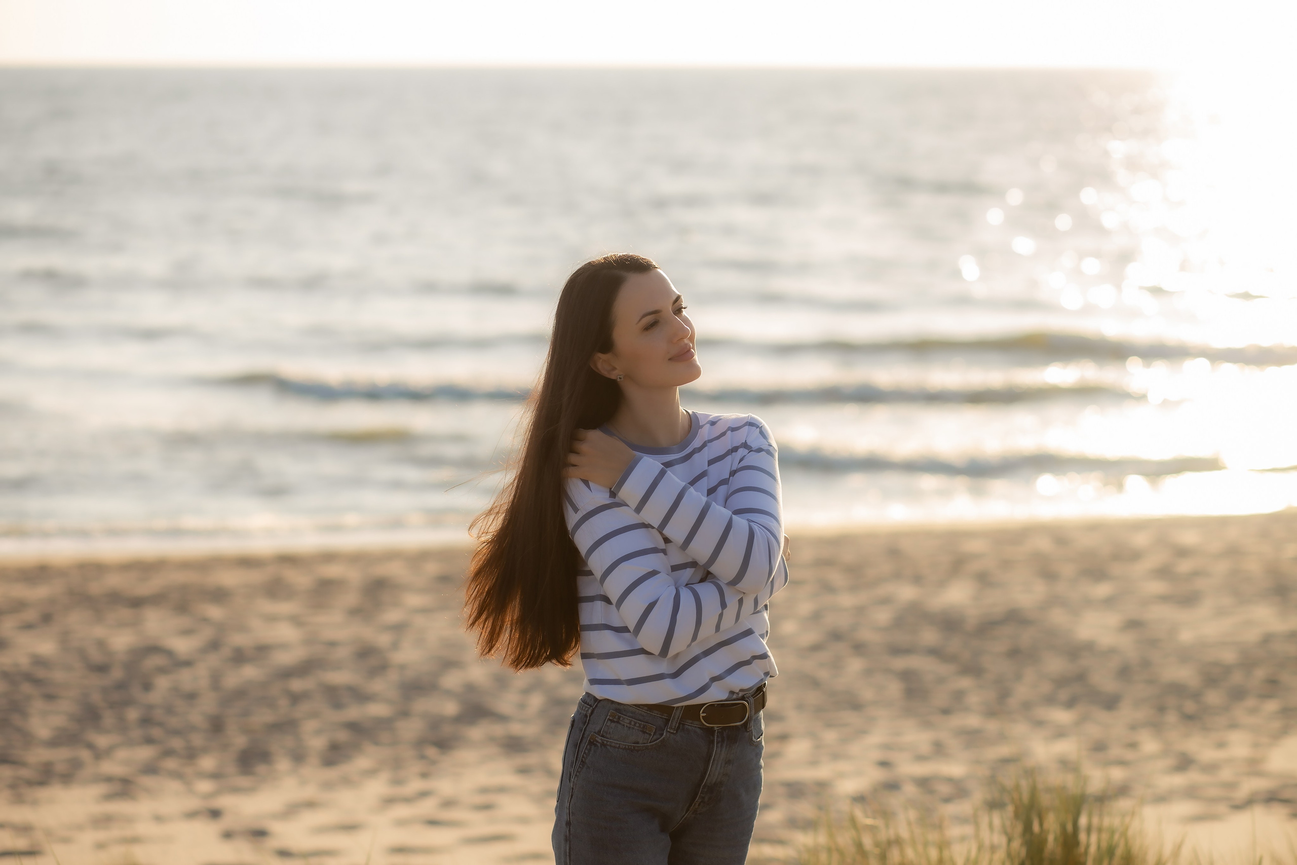 Павел и Татьяна. Закат в Янтарном. Фотограф в Калининграде Решетникова Алина