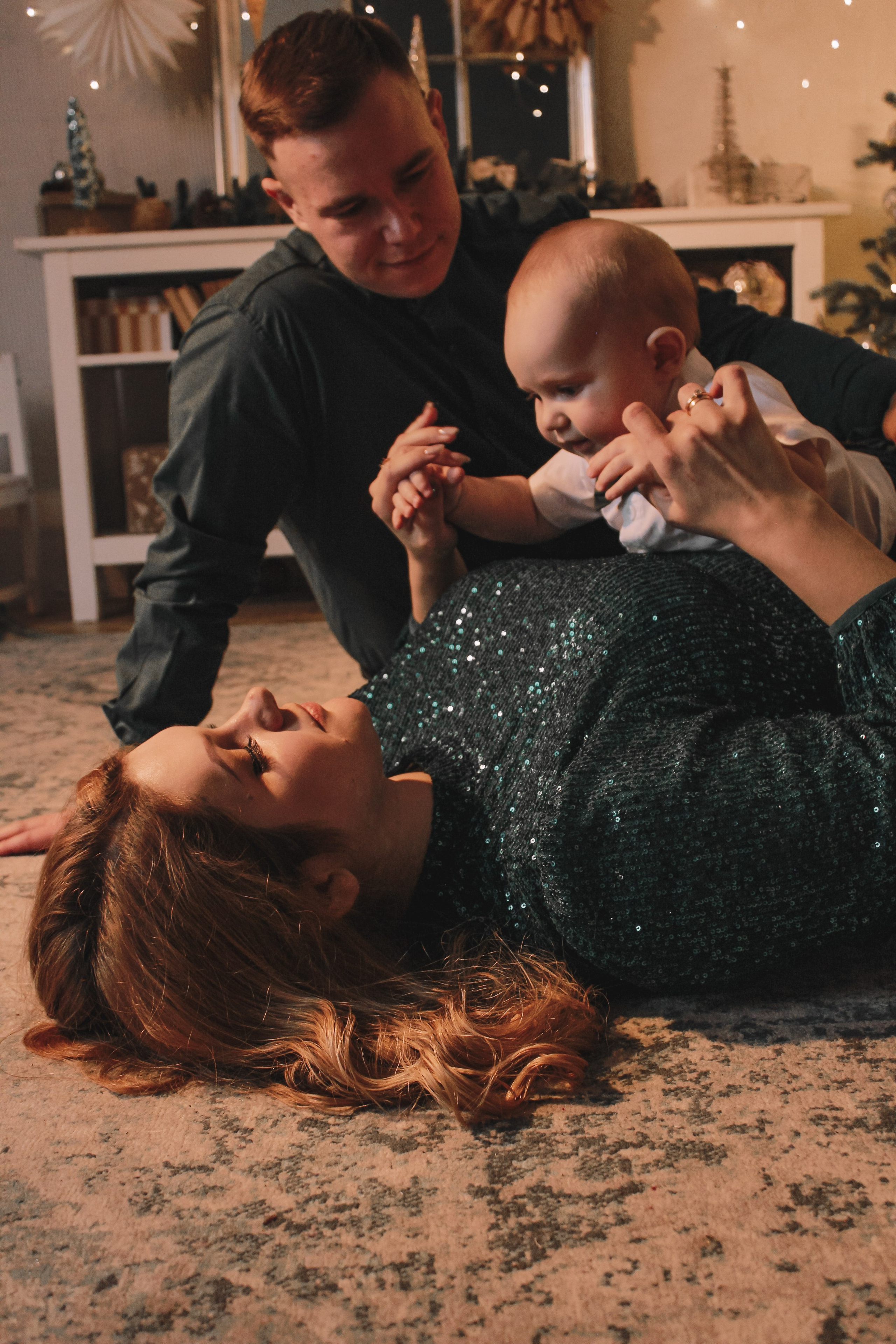 Ирина, Максим и Макар. Лиза Рязанцева