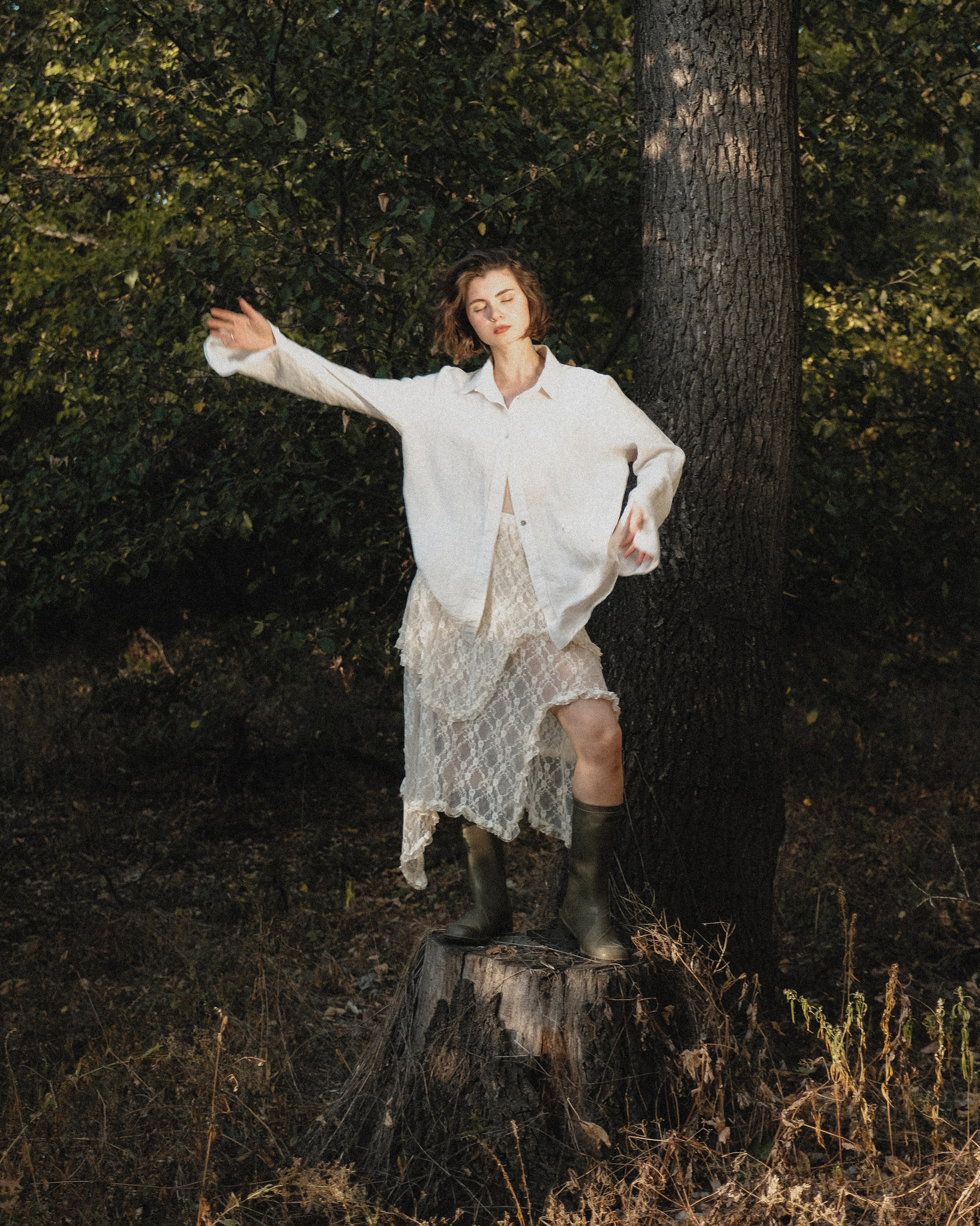 In the woods. Портретный фотограф Алиса Санкт-Петербург