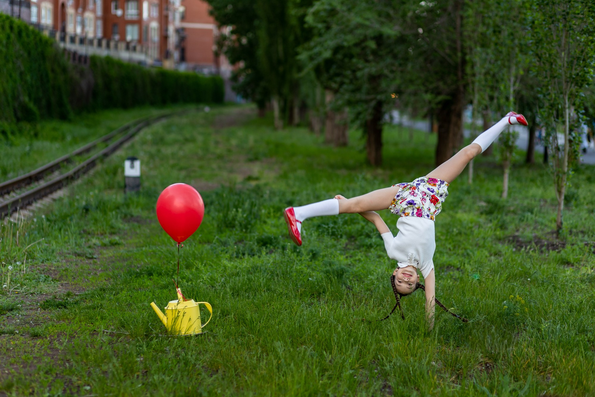 Фотосессия Светланы с козочкой. Фотограф в Оренбурге. Профессиональный фотограф