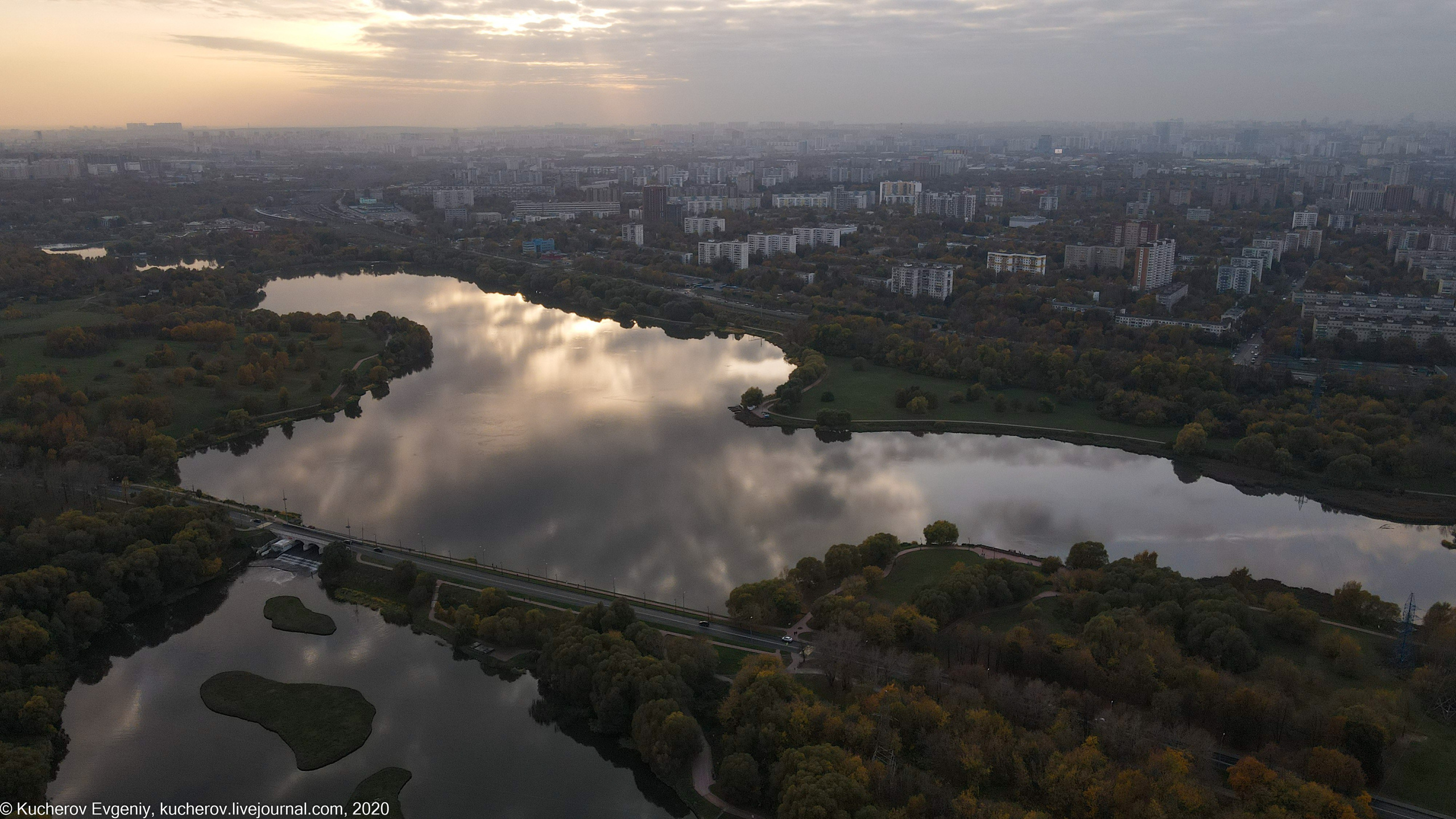 Борисовские пруды и Царицыно. Кучеров Евгений. Фотограф