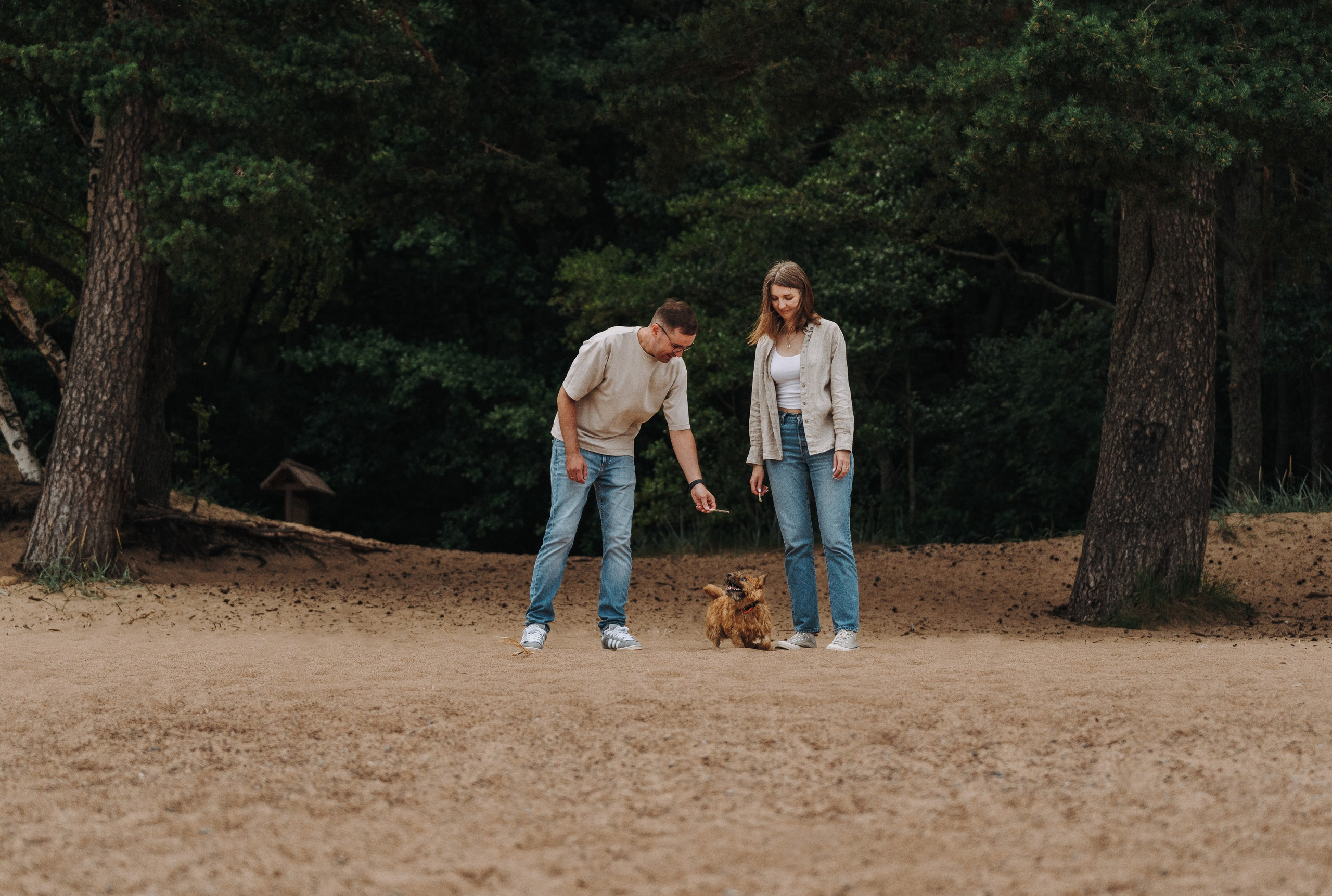 Семейная фотосессия с собакой Спб. Фотограф анималист в Спб недорого Олеся Майорова