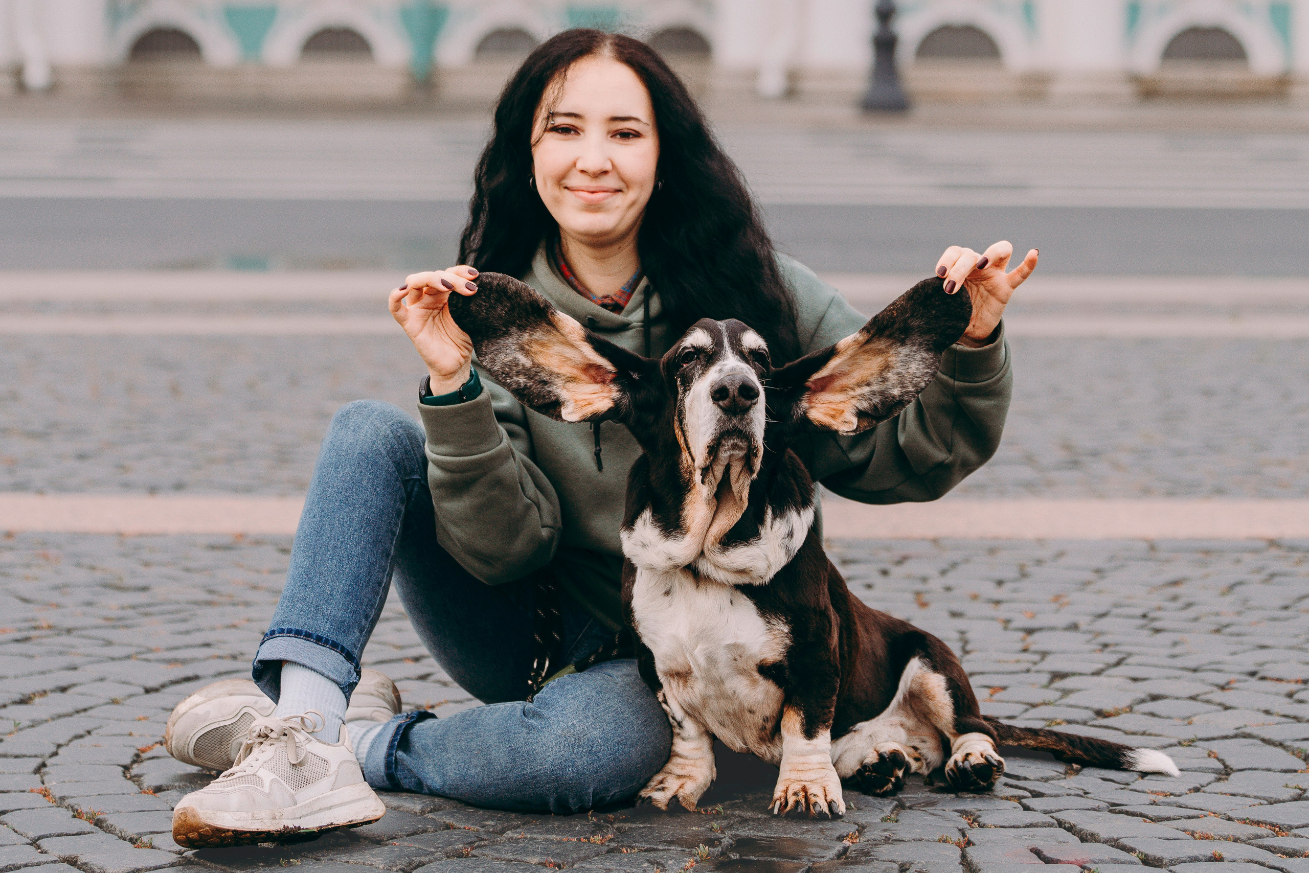 Елизавета и Епифан. Фотограф анималист в Спб недорого Олеся Майорова