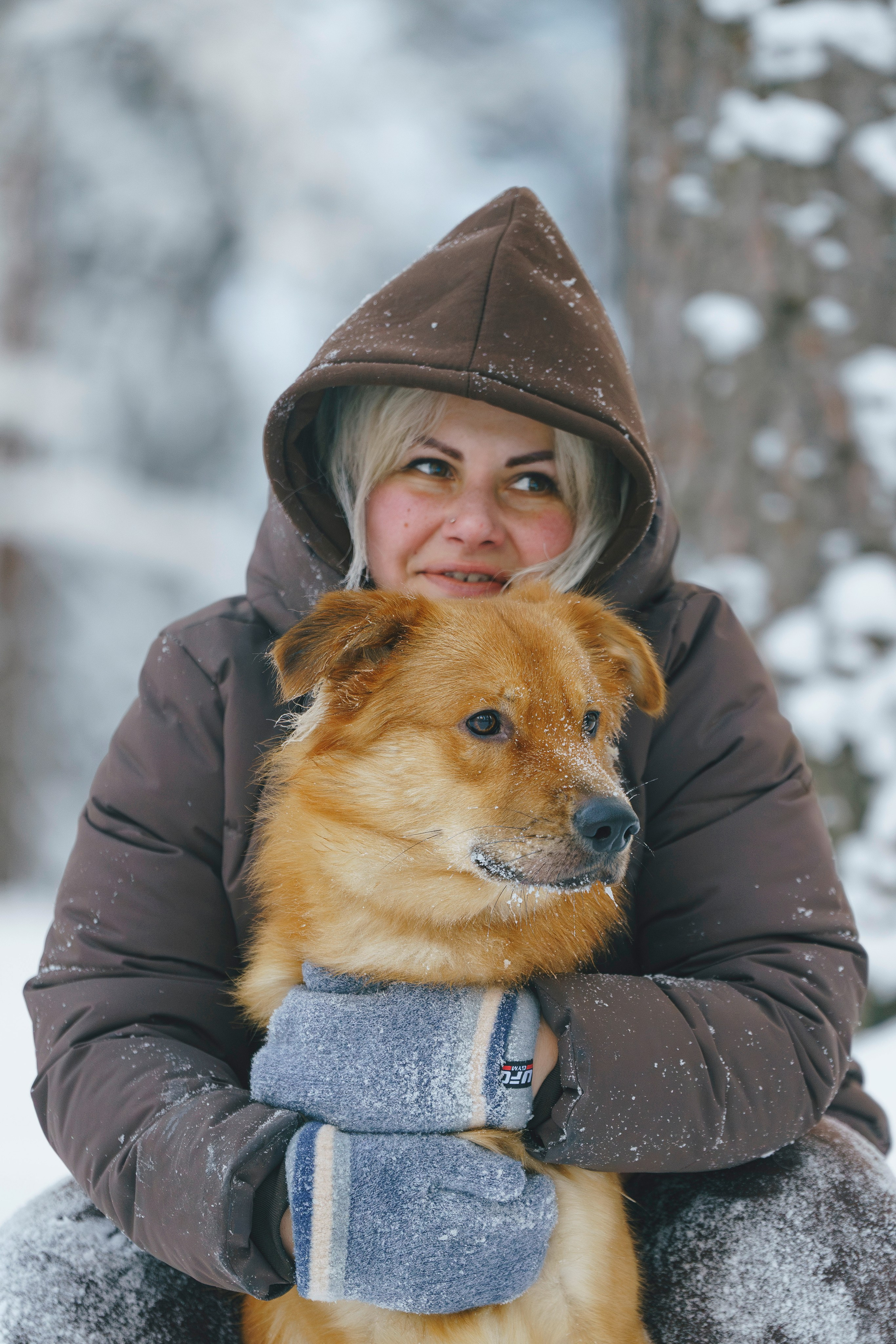 Рэй, Кузя, Ольга и Александр. Фотограф анималист в Спб недорого Олеся Майорова
