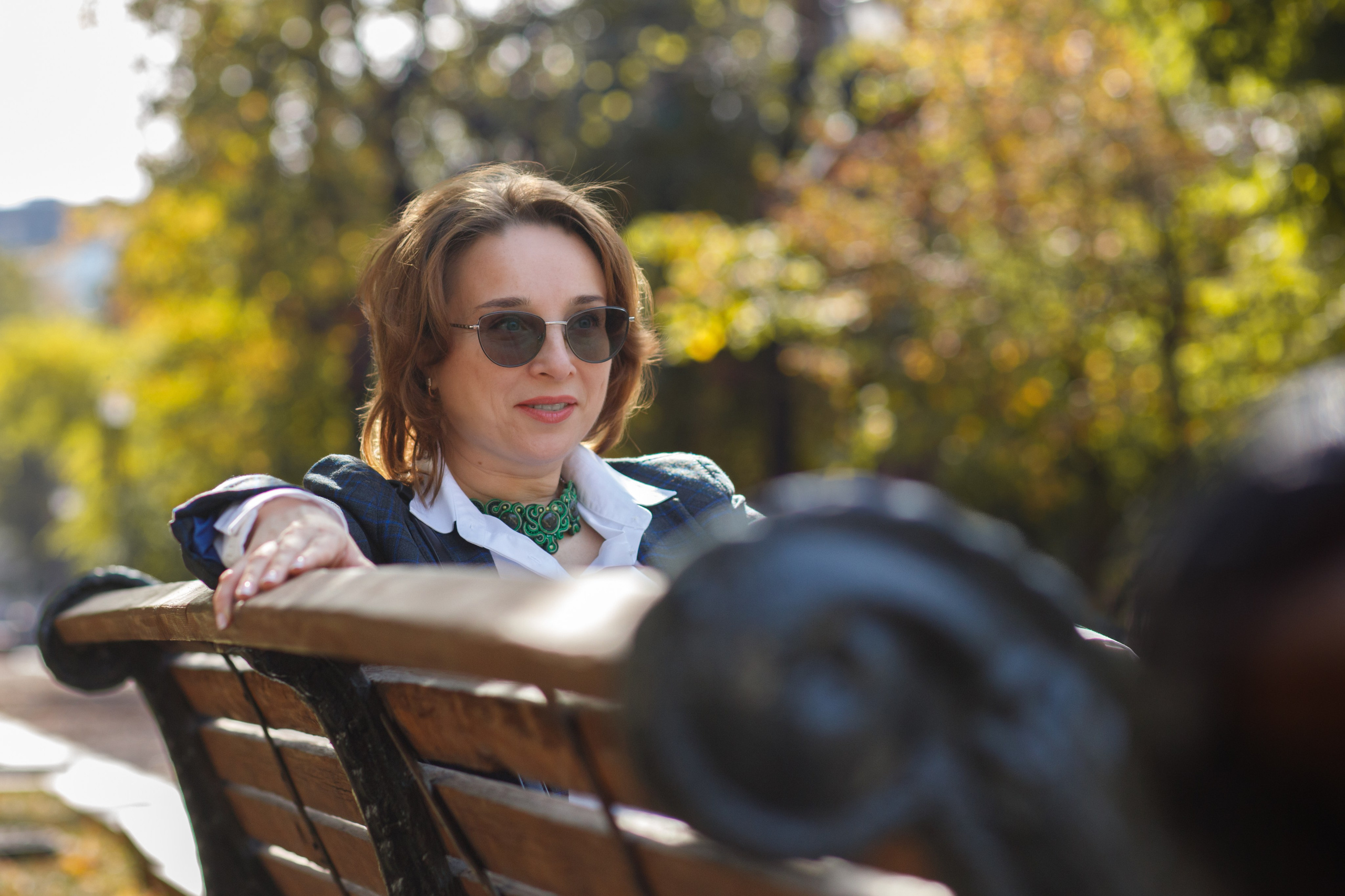 Прогулка по осенней Москве. Семейный и школьный фотограф в Москве Анна Ткач