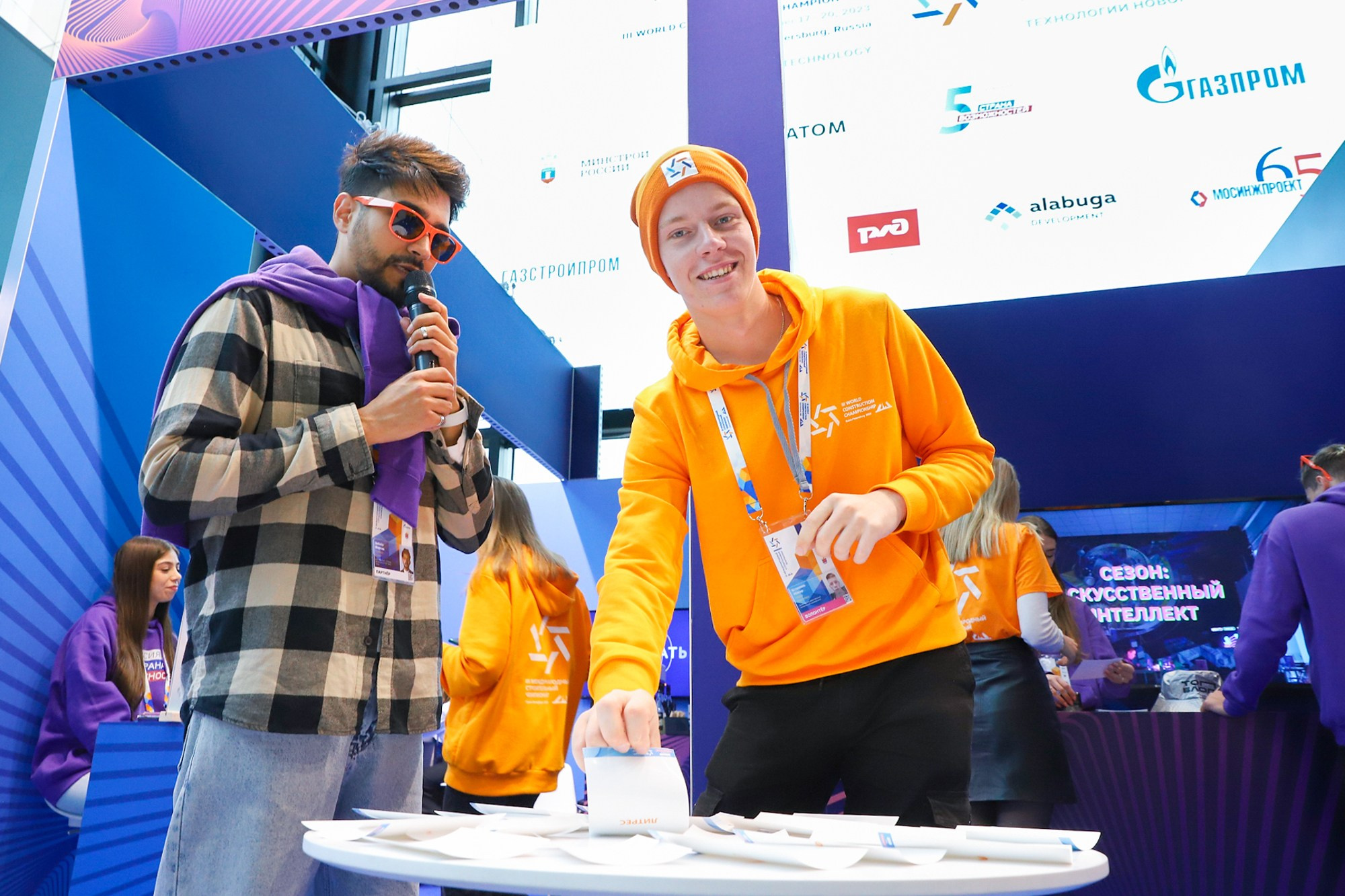 Стенд «Россия — страна возможностей». Фотограф Дарья Попова