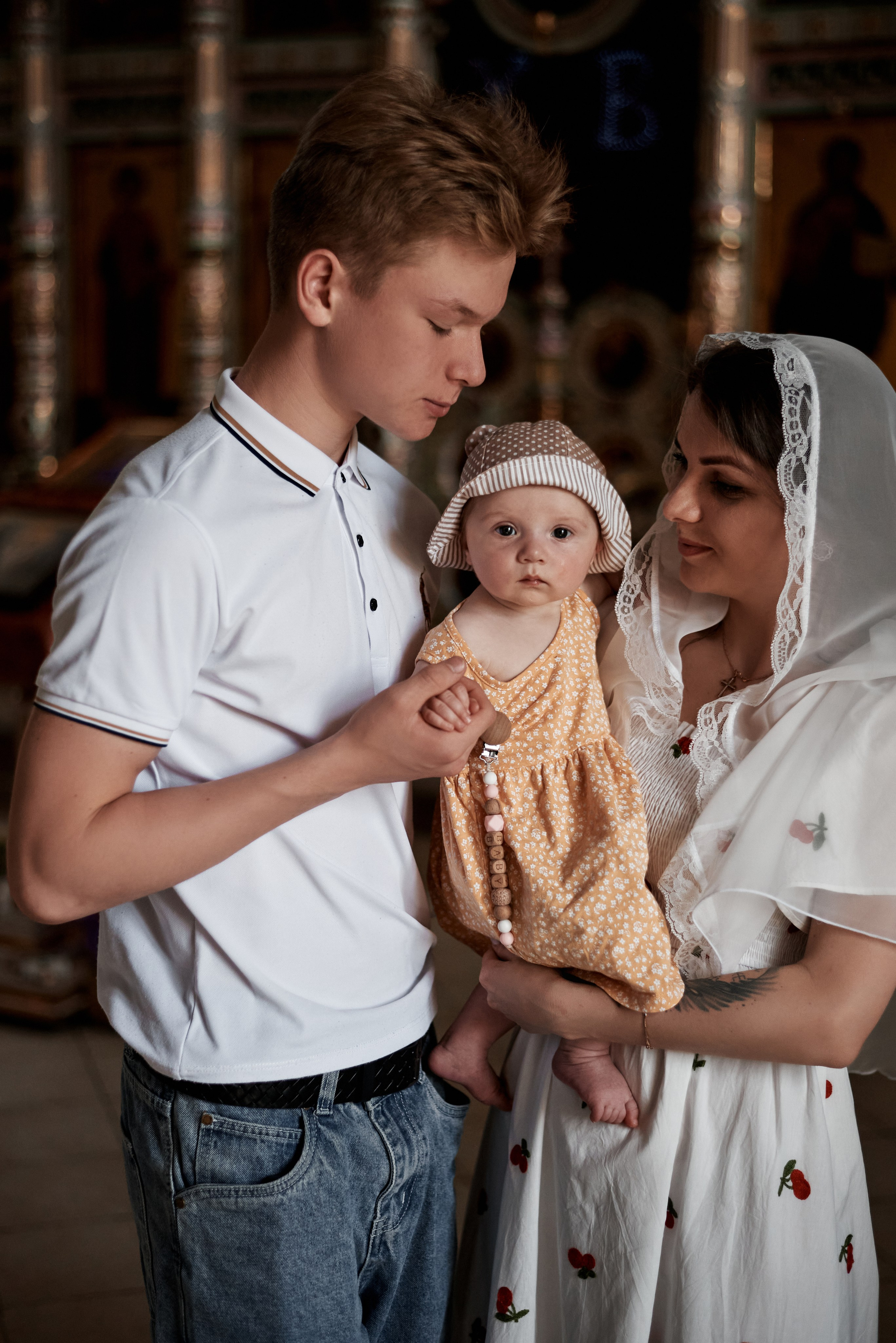 Фотосъемка таинства крещения. Семейный фотограф в Железнодорожном Масаева Елена